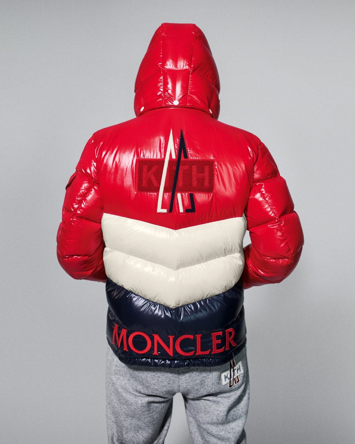 Red white and blue moncler online