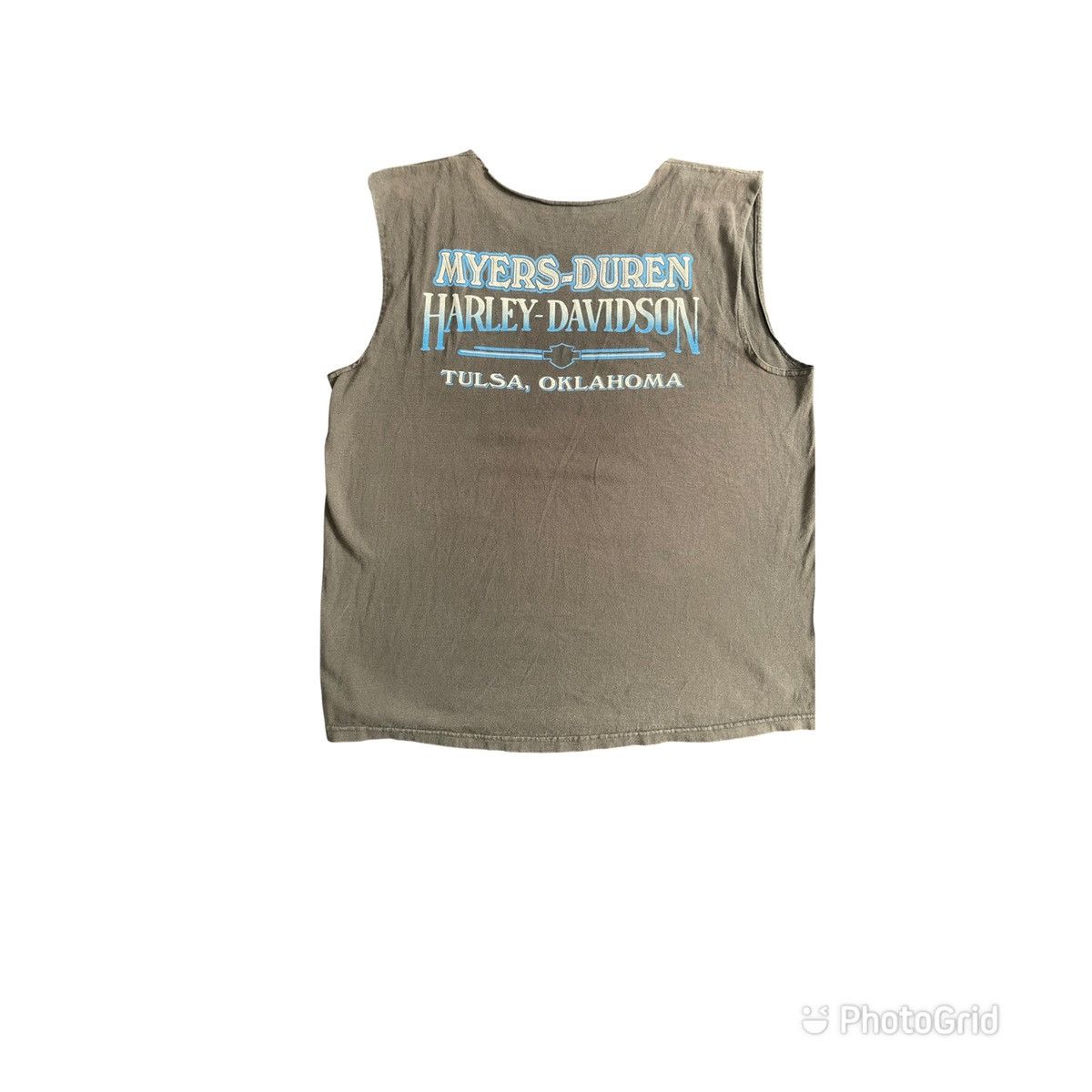 Harley Davidson 1993 Harley Davidson Handmade Tank Top Size US L / EU 52-54 / 3 - 2 Thumbnail