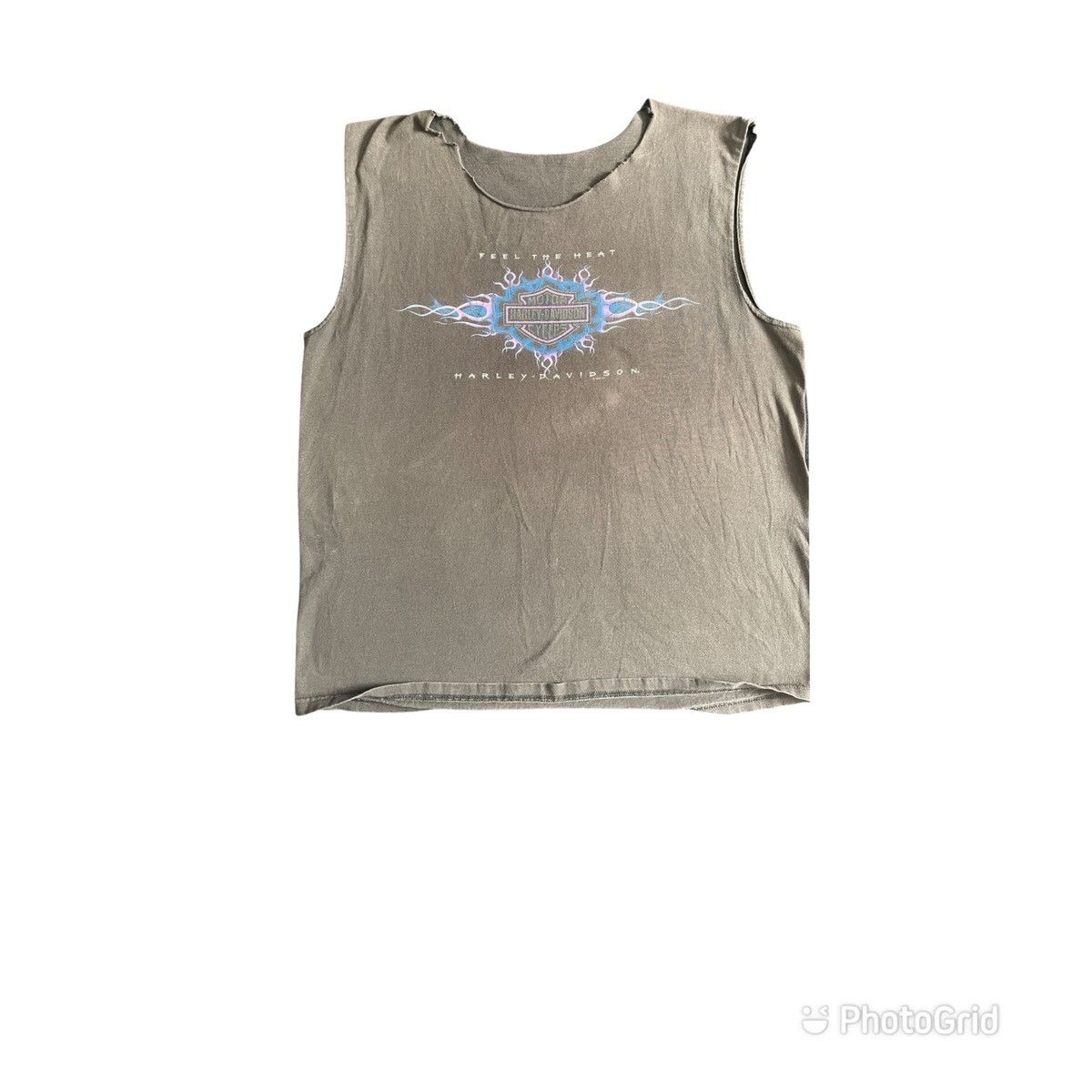 Harley Davidson 1993 Harley Davidson Handmade Tank Top Size US L / EU 52-54 / 3 - 1 Thumbnail