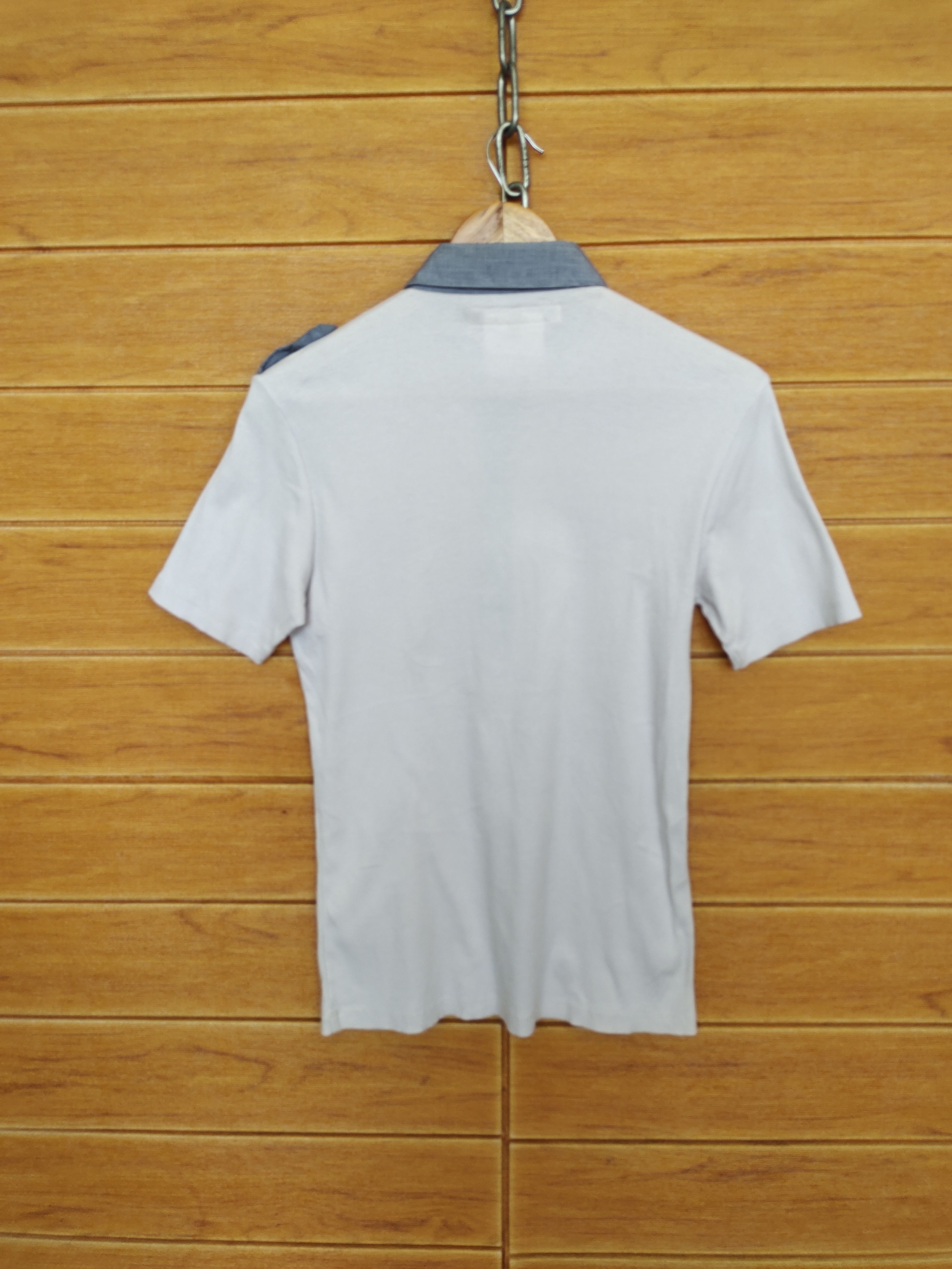 Katharine Hamnett London KATHARINE HAMNETT LONDON Stretchable Polo Shirt Size M / US 6-8 / IT 42-44 - 9 Thumbnail