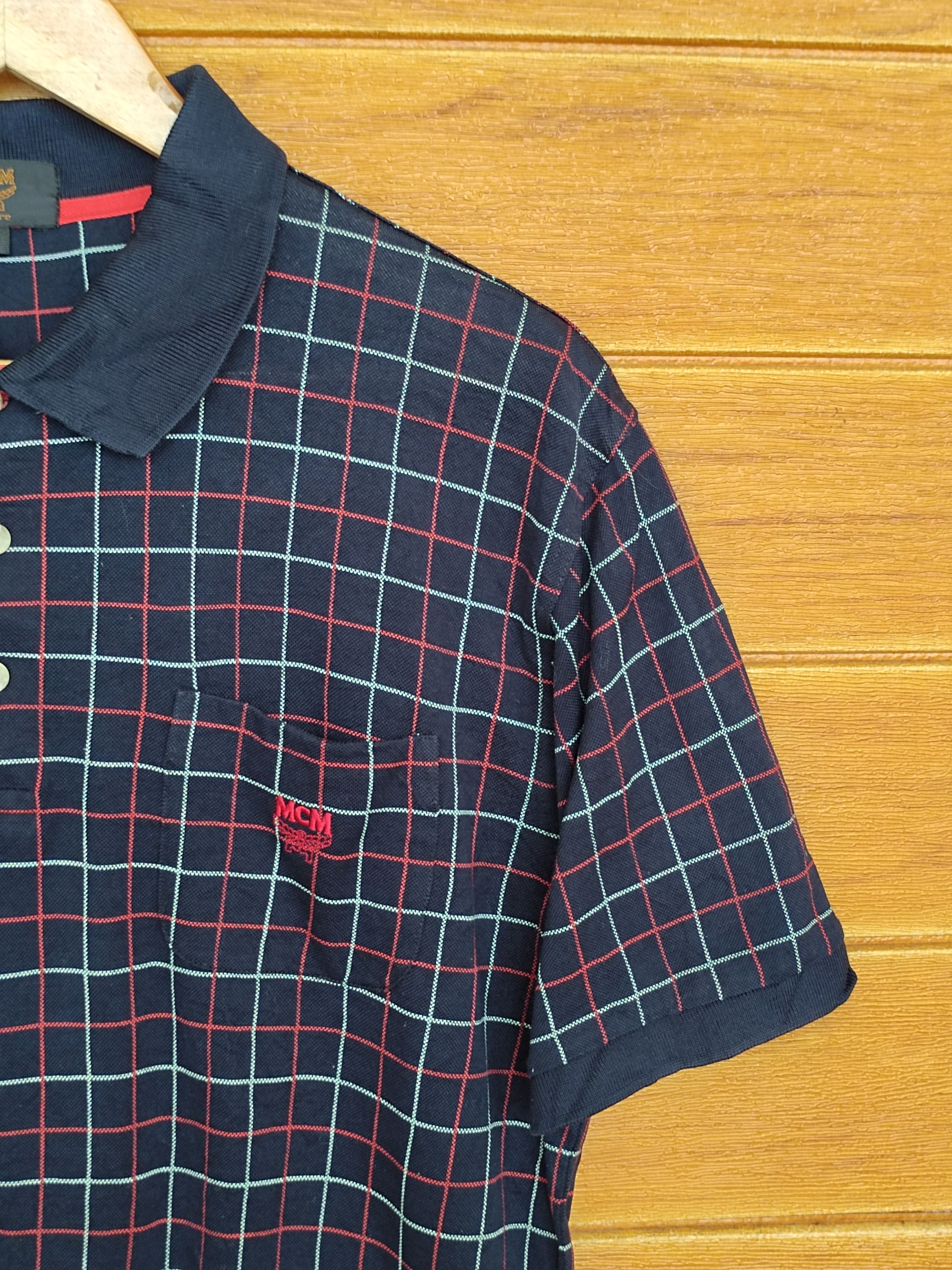 MCM × Vintage MODE CREATION MUNCHEN MCM Legere Polo Shirt Size US L / EU 52-54 / 3 - 3 Thumbnail