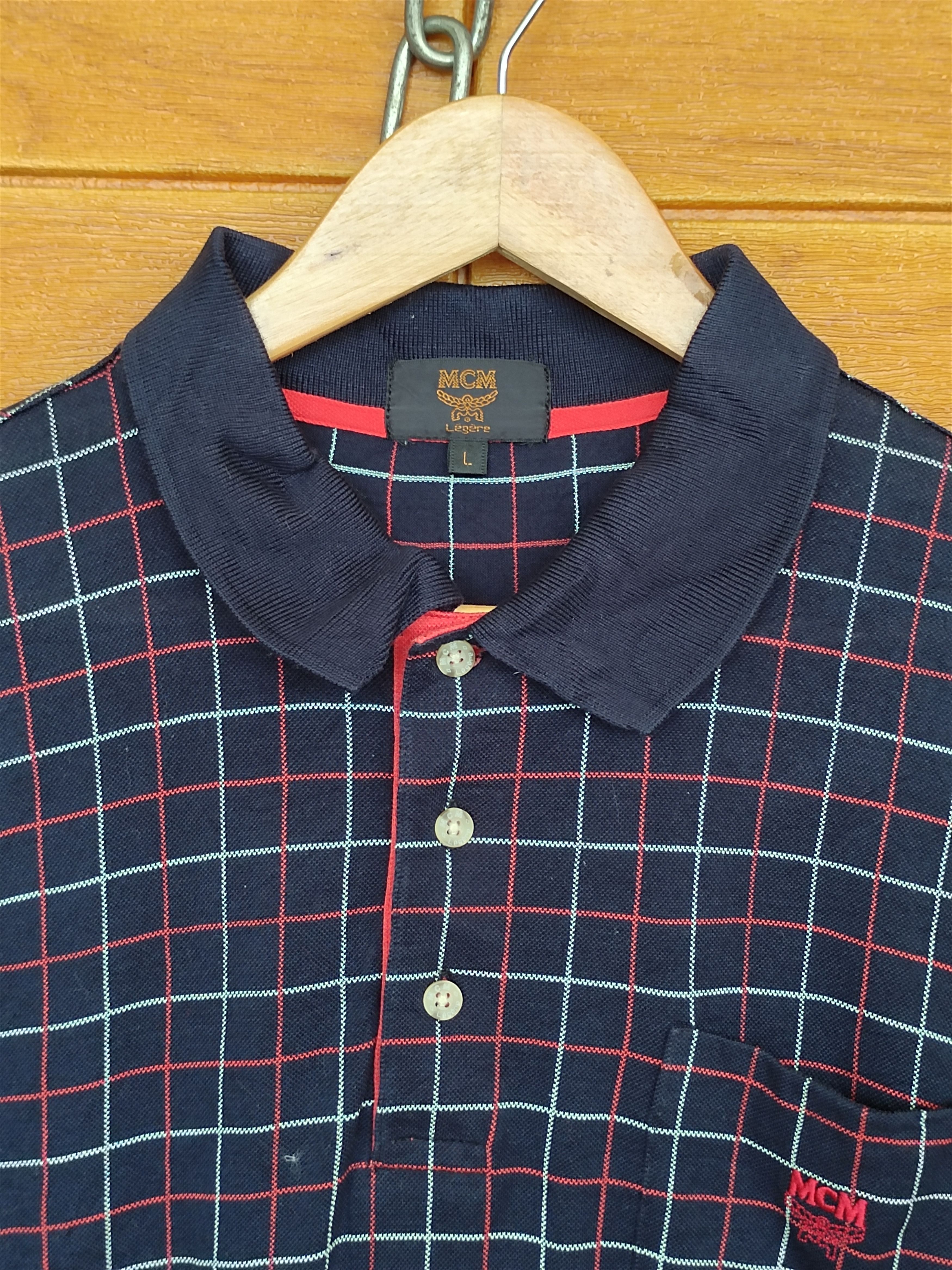 MCM × Vintage MODE CREATION MUNCHEN MCM Legere Polo Shirt Size US L / EU 52-54 / 3 - 2 Thumbnail