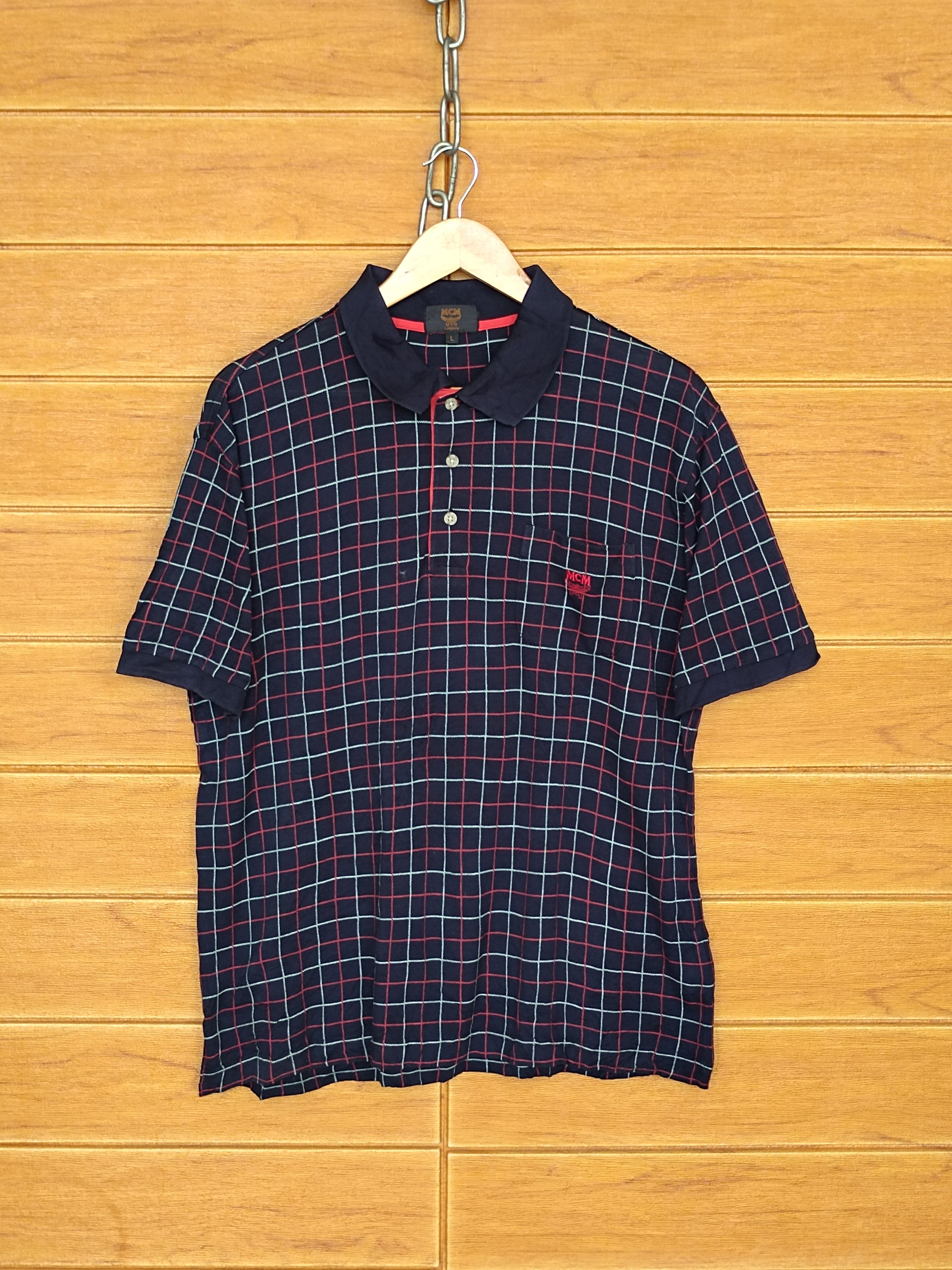 MCM × Vintage MODE CREATION MUNCHEN MCM Legere Polo Shirt Size US L / EU 52-54 / 3 - 1 Thumbnail