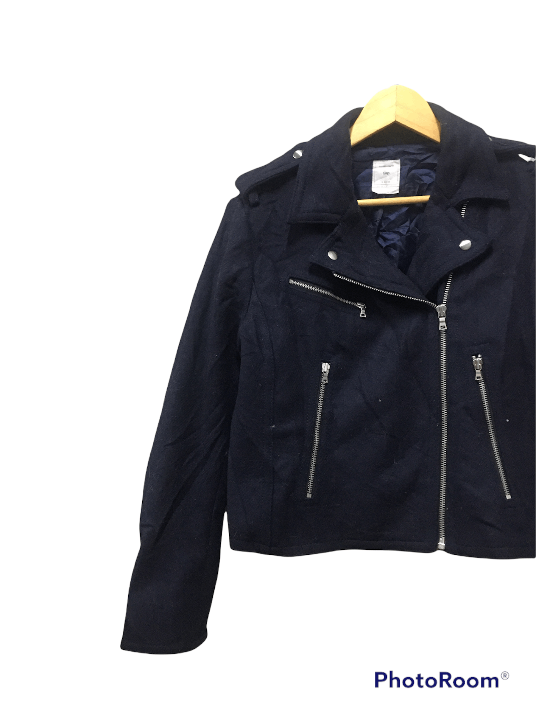 Seditionaries Vintage Gap Double Collar Punk / rider Design jacket Size US L / EU 52-54 / 3 - 2 Thumbnail