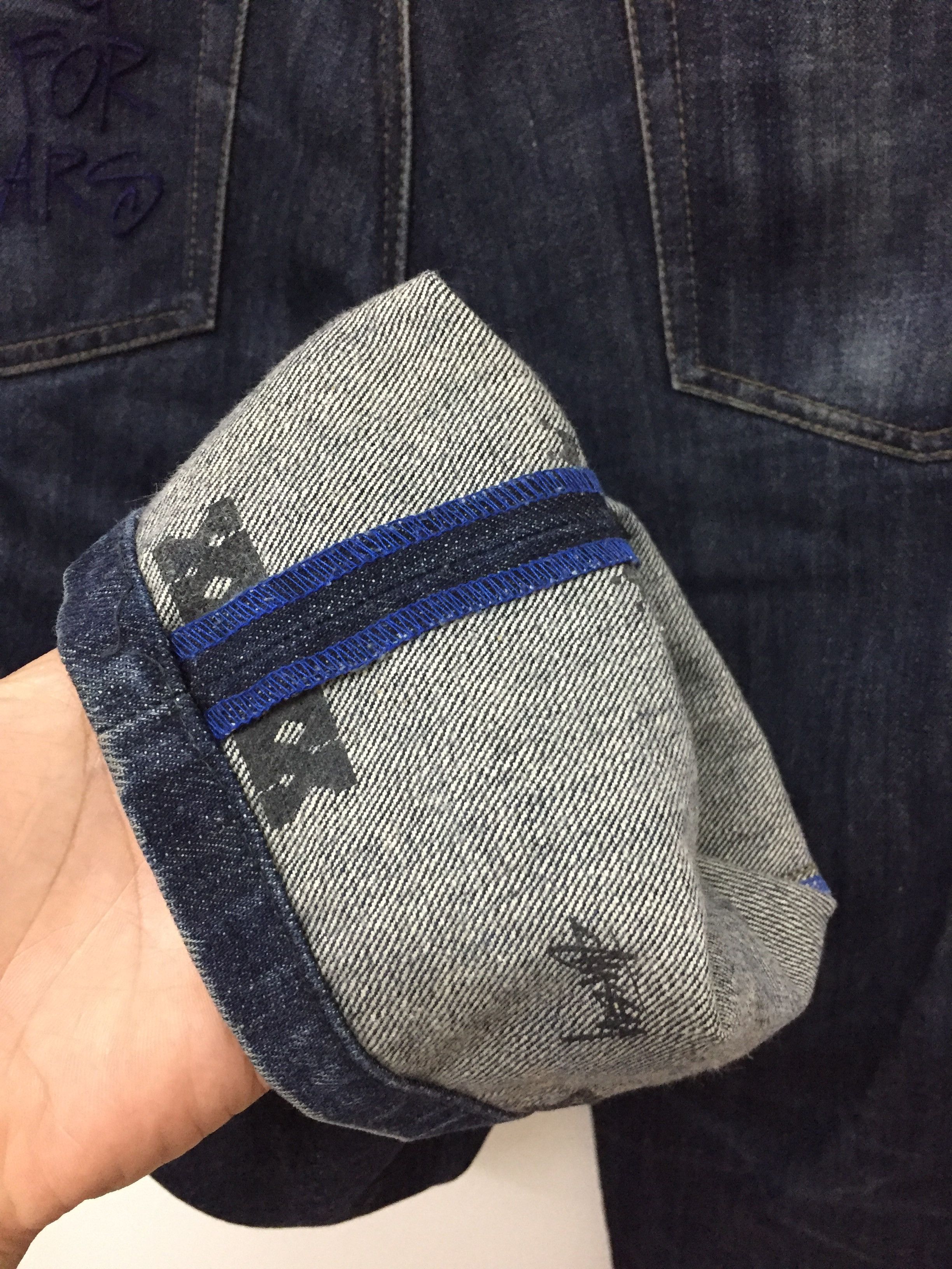 Stussy Stussy 30th Anniversary Embroidered Indigo denim Size US 33 - 12 Thumbnail