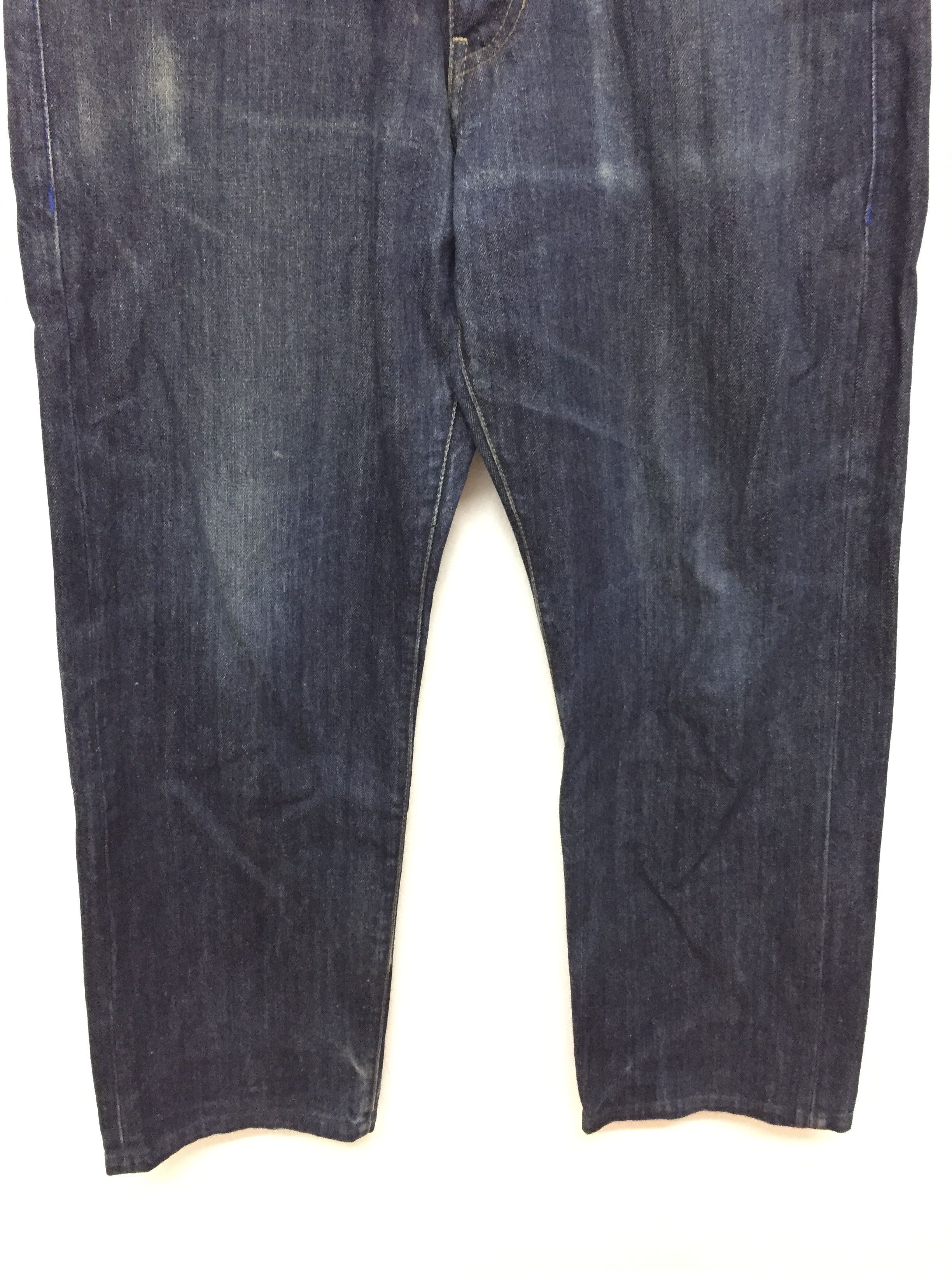 Stussy Stussy 30th Anniversary Embroidered Indigo denim Size US 33 - 9 Thumbnail