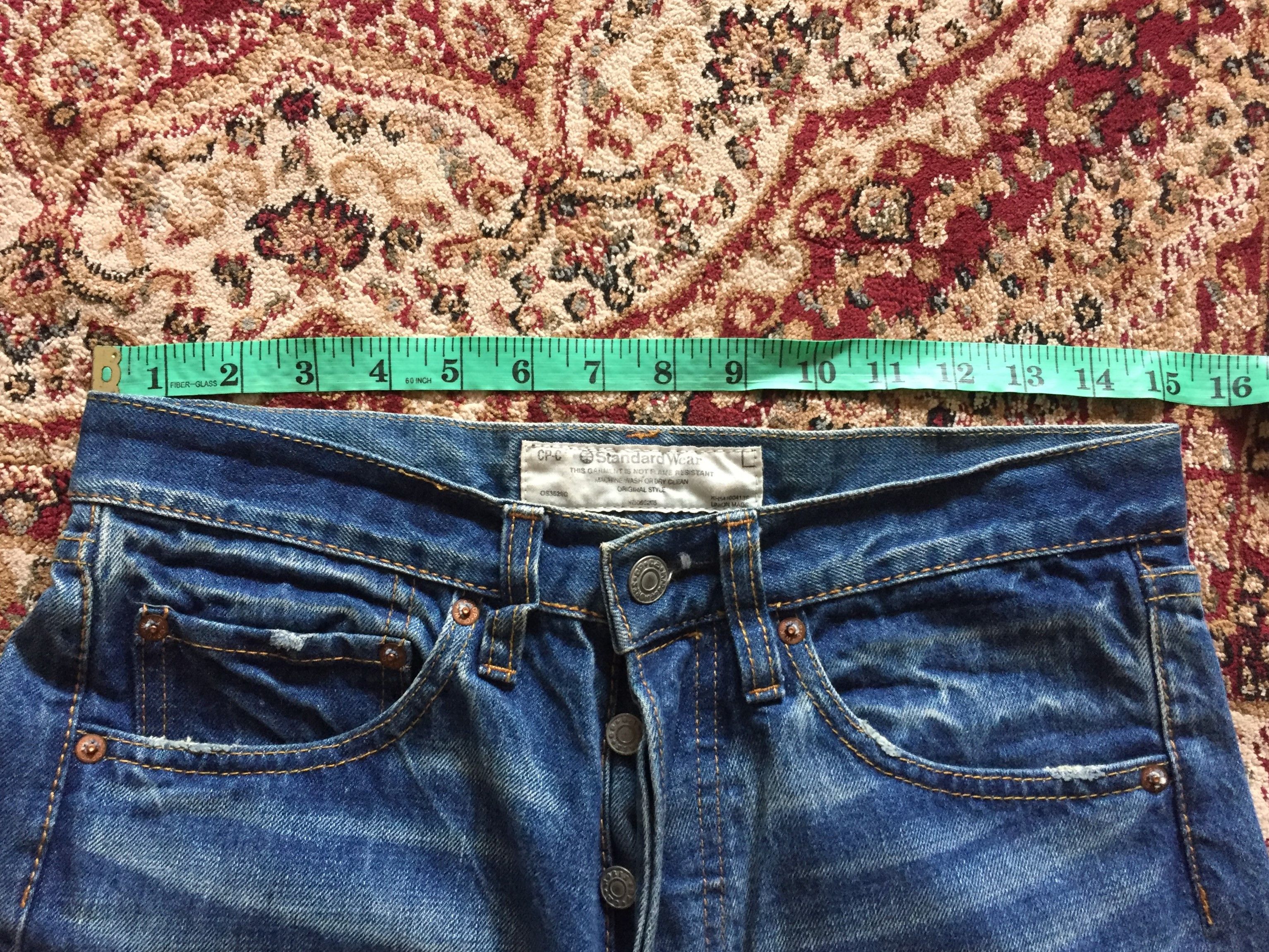 Japanese Brand CP-C STANDARD WEAR Union Made Distressed denim kapital Size US 30 / EU 46 - 14 Thumbnail
