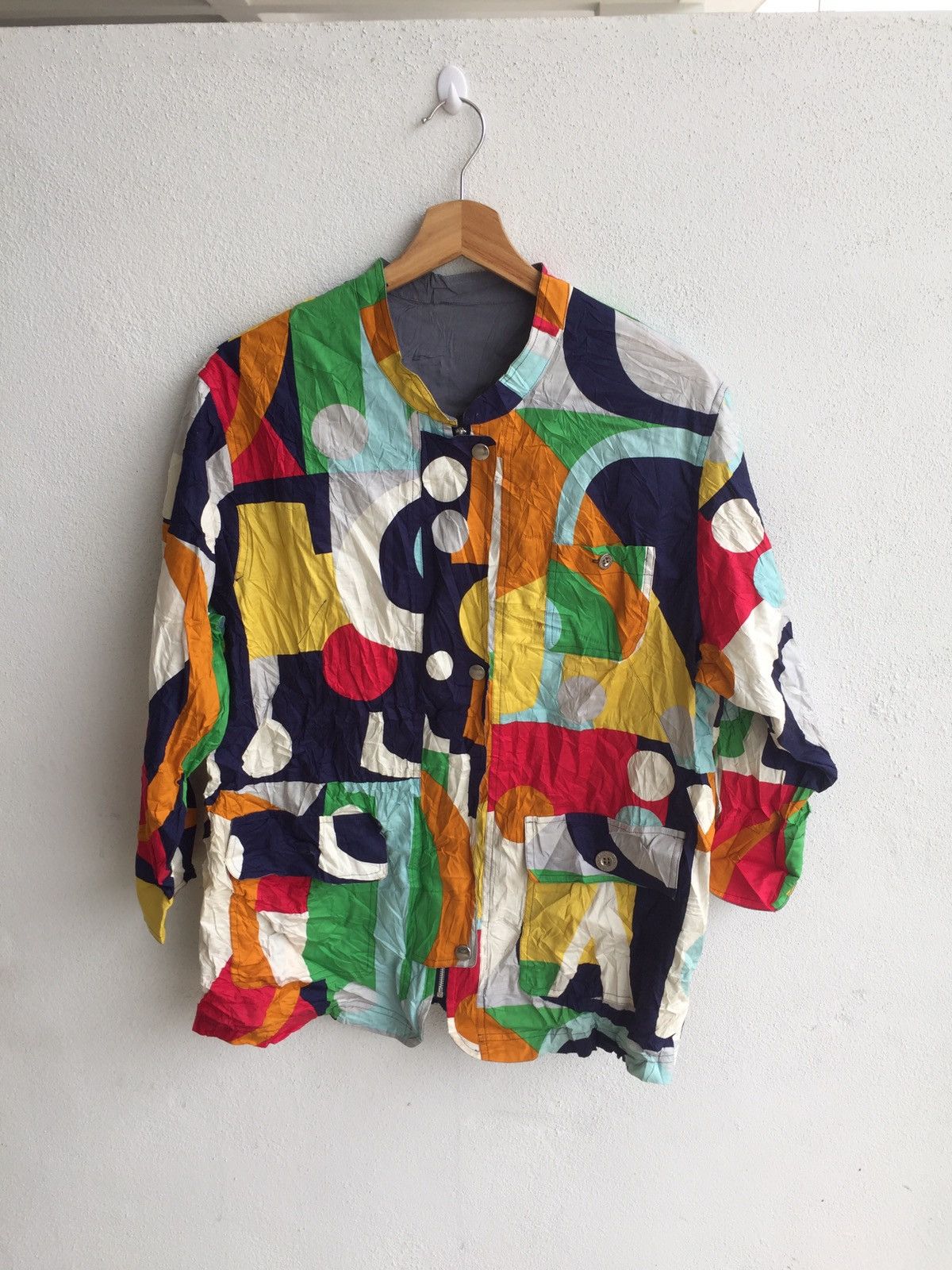 Colour Block 3 quarter shirt