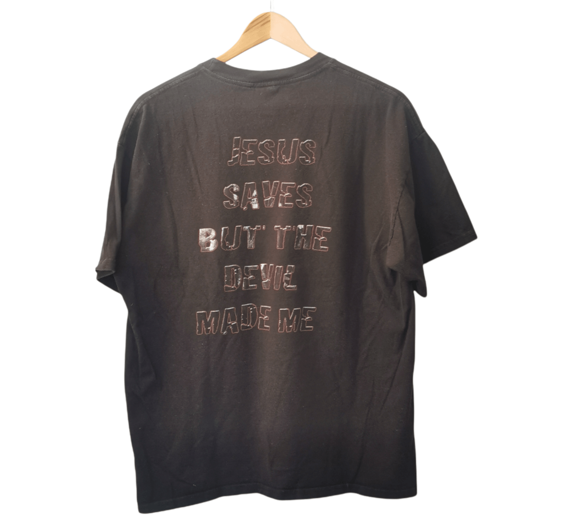 Band Tees Cradle of Filth Jesus Saves but the Devil made me 2009 