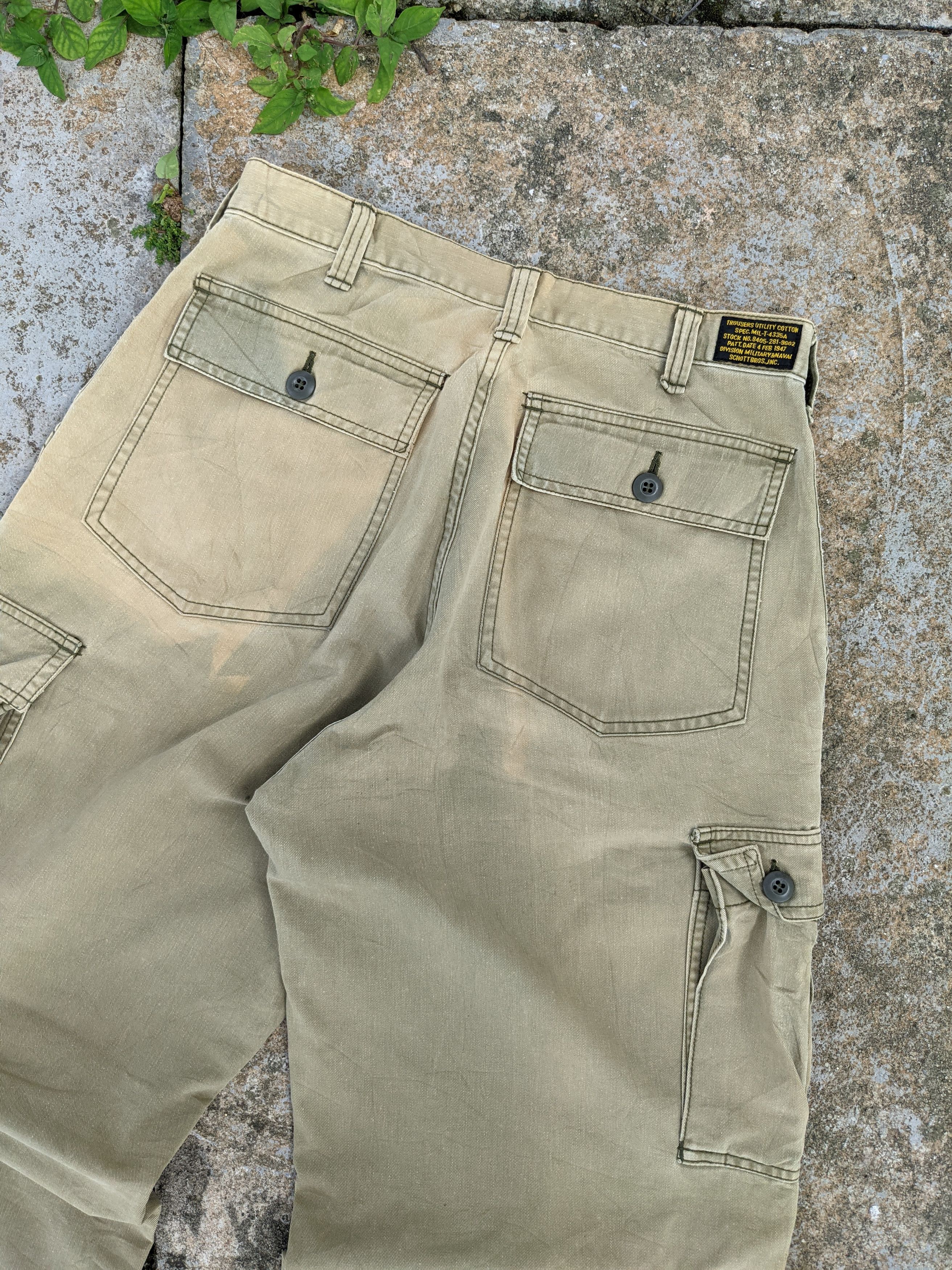 Schott × Voodoo Tactical Distressed Schott Rework Baggy Cargo Pants Size US 30 / EU 46 - 5 Thumbnail