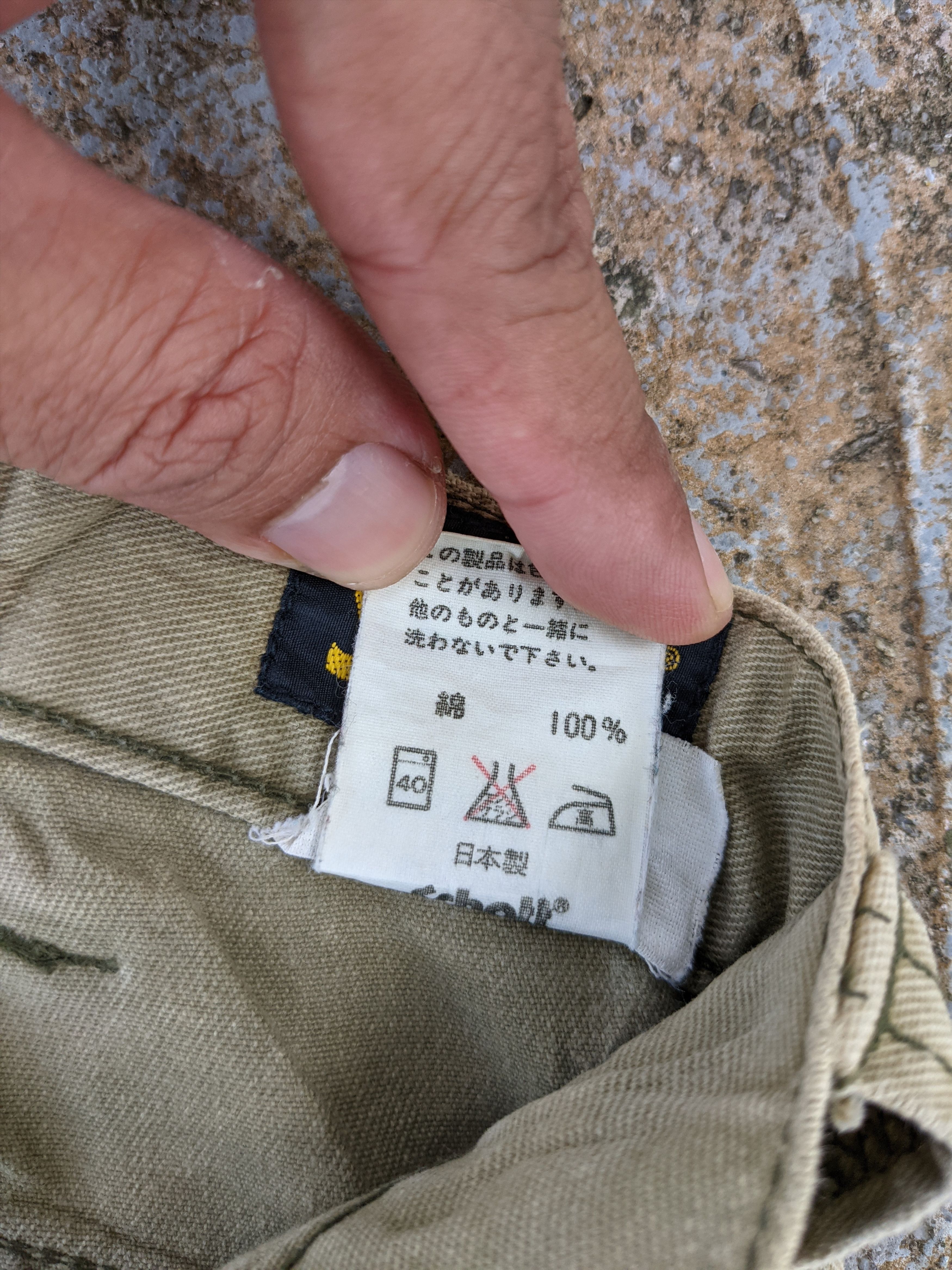 Schott × Voodoo Tactical Distressed Schott Rework Baggy Cargo Pants Size US 30 / EU 46 - 11 Thumbnail