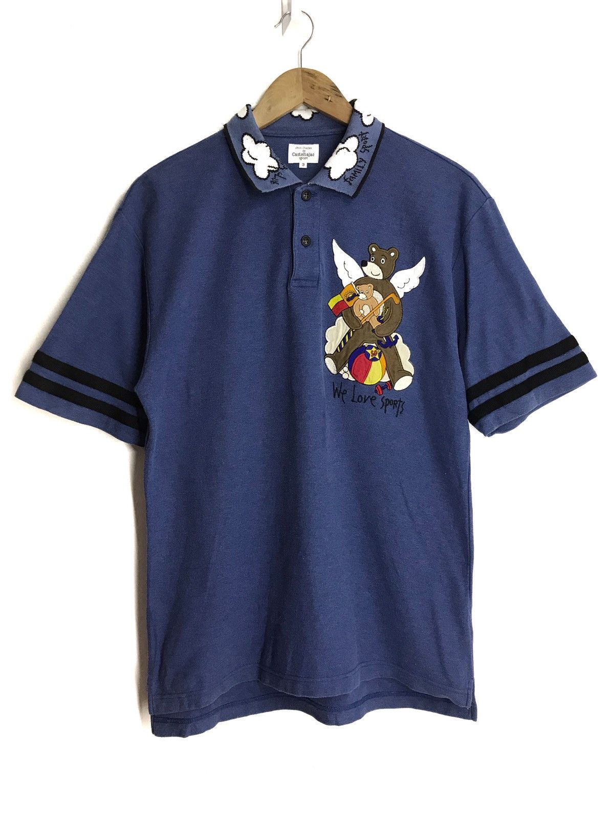 Jean Charles De Castelbajac JC De Castelbajac Sport Polo Size US M / EU 48-50 / 2 - 2 Thumbnail