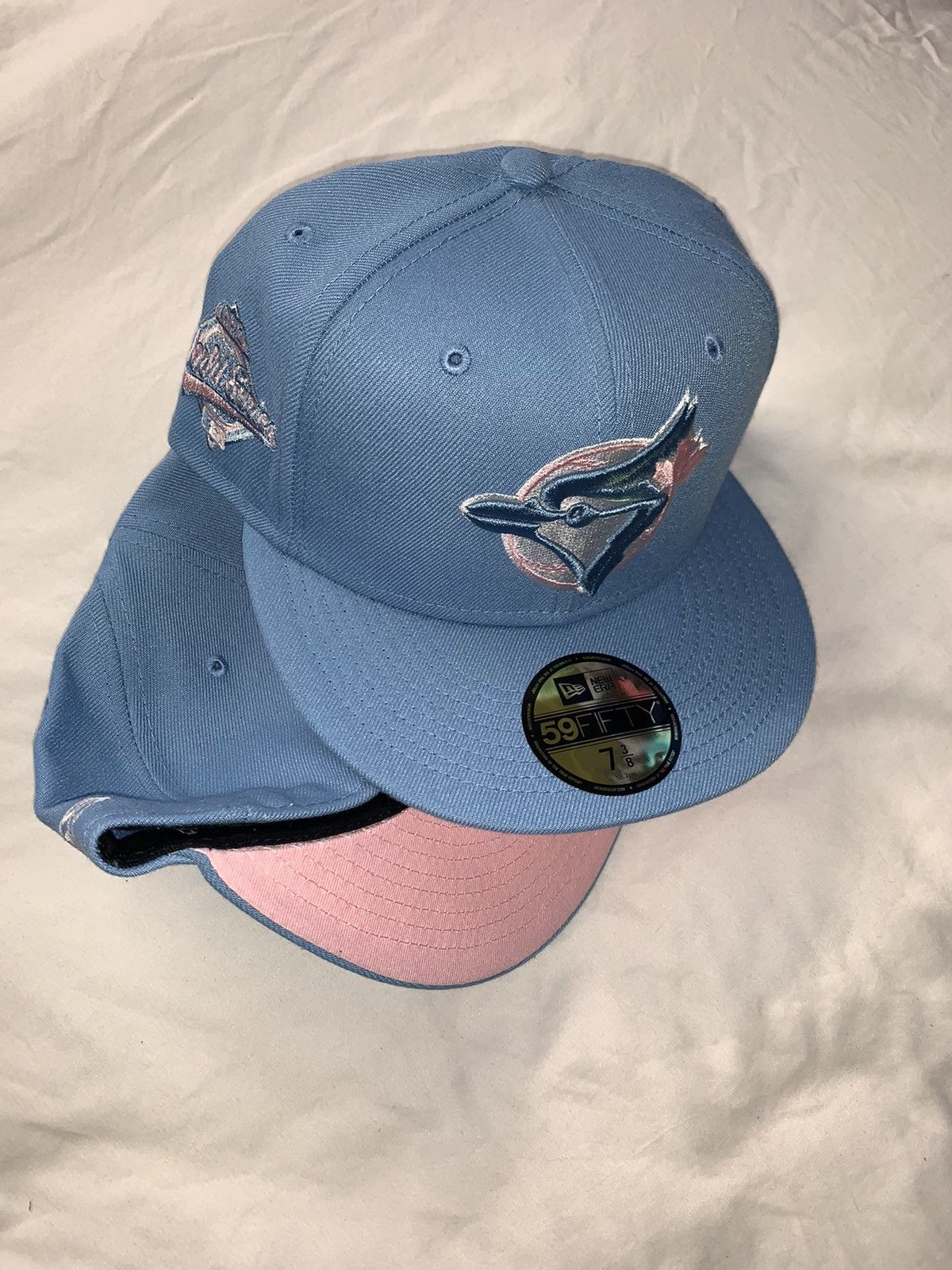 New Era Exclusive Toronto Blue Jays Cotton Candy Fitted Pink UV 5