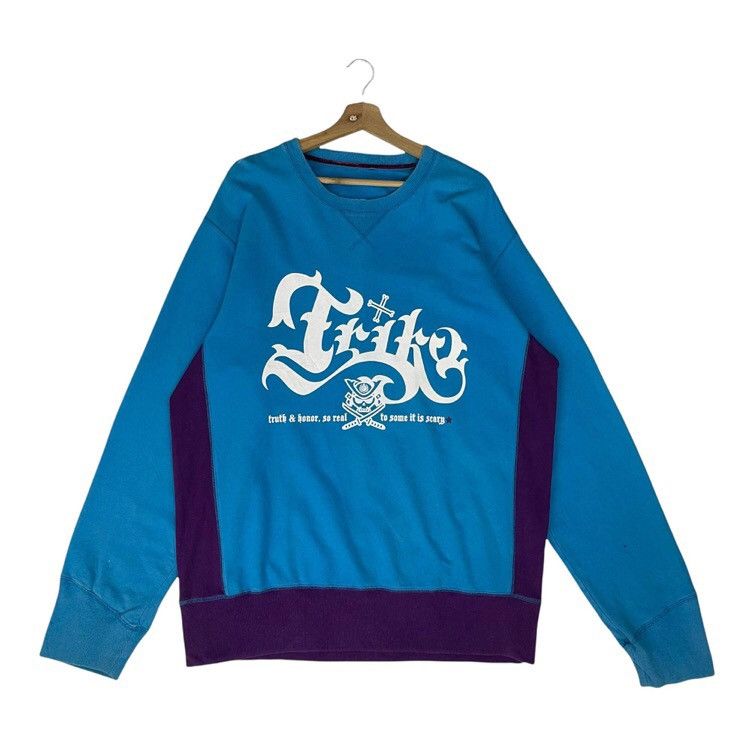 Japanese Brand Triko Big Logo Crewneck Sweatshirt Size XL Size US XL / EU 56 / 4 - 1 Thumbnail