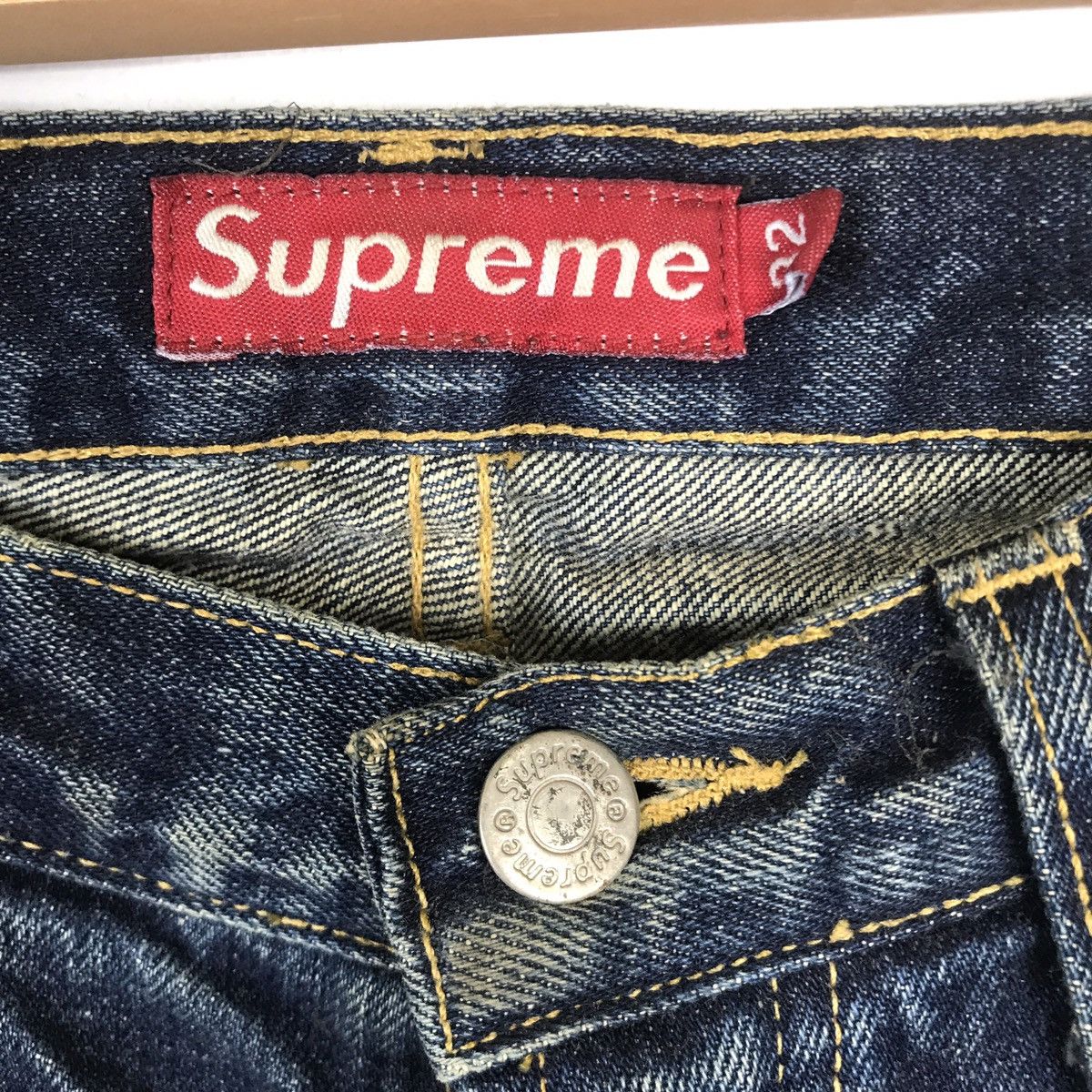 Vintage Supreme Made in Usa Denim Jeans Size 32