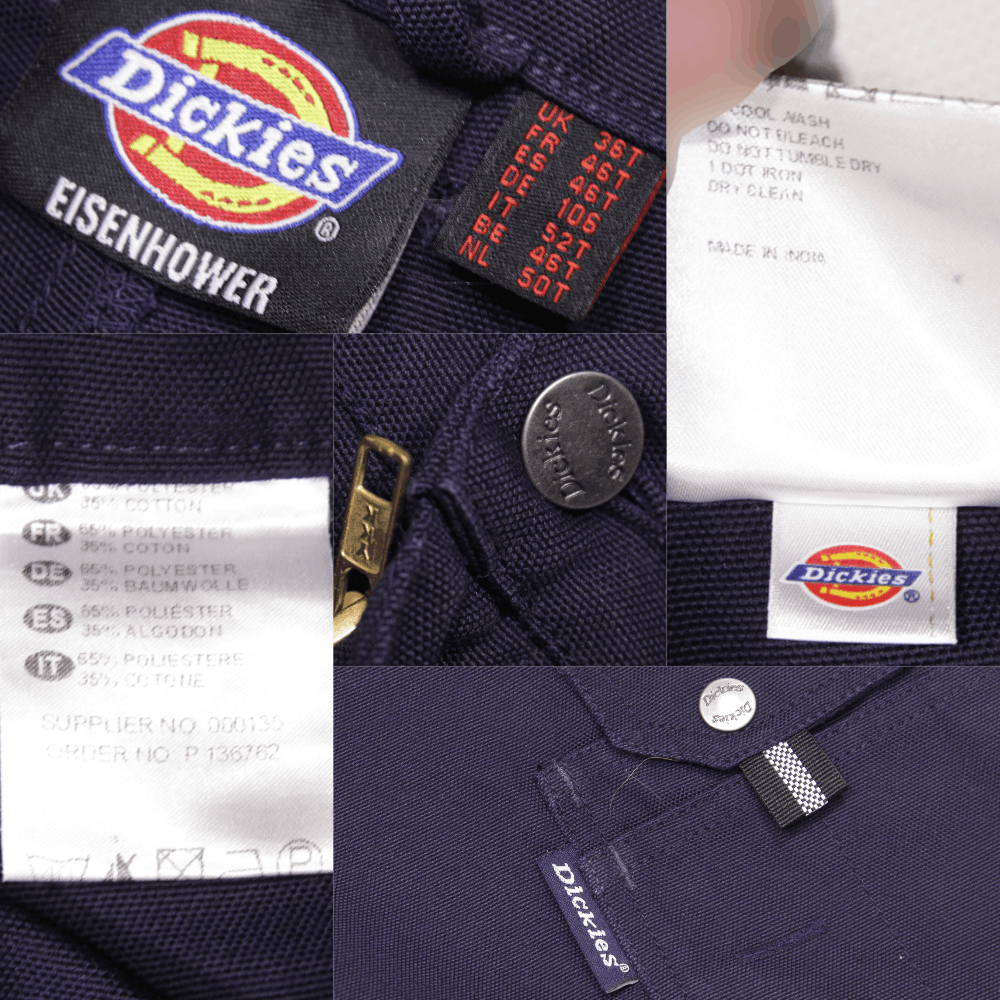 Dickies Cargo Work Pants Vintage Size US 36 / EU 52 - 7 Thumbnail