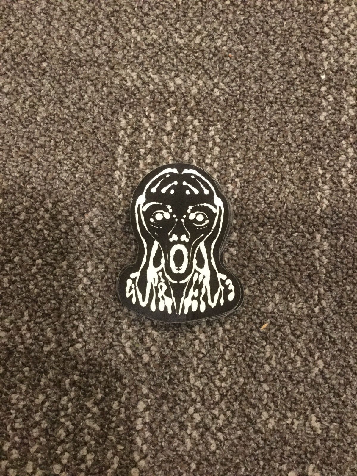 Supreme Scream Sticker | Grailed