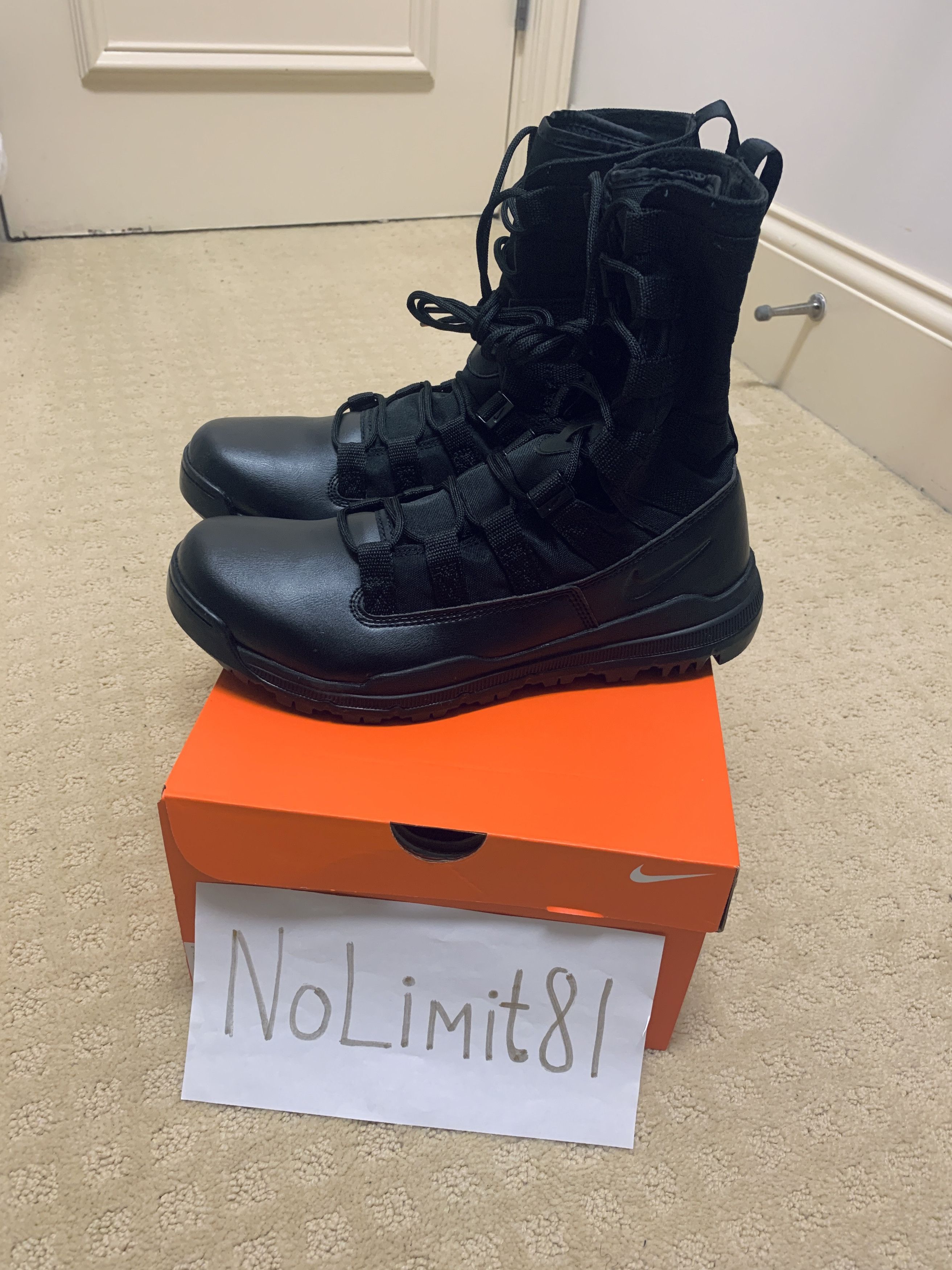 Nike Nike SFB GEN 2 8 Triple Black Military Tactical Boots Grailed