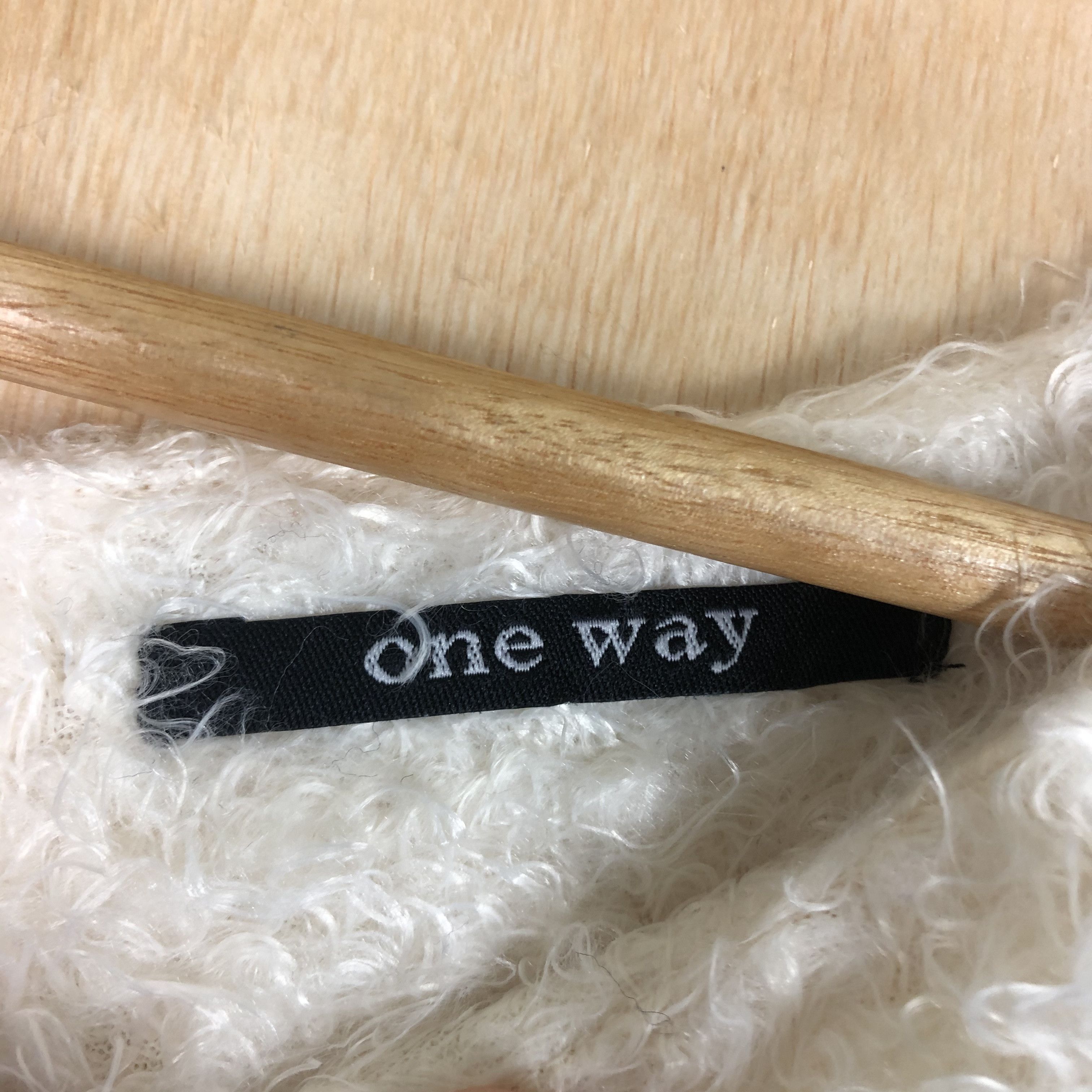 Homespun Knitwear × Japanese Brand × Vintage DLL One Way White Mohair Shag Shaggy Knitwear #c055 Size US S / EU 44-46 / 1 - 6 Thumbnail