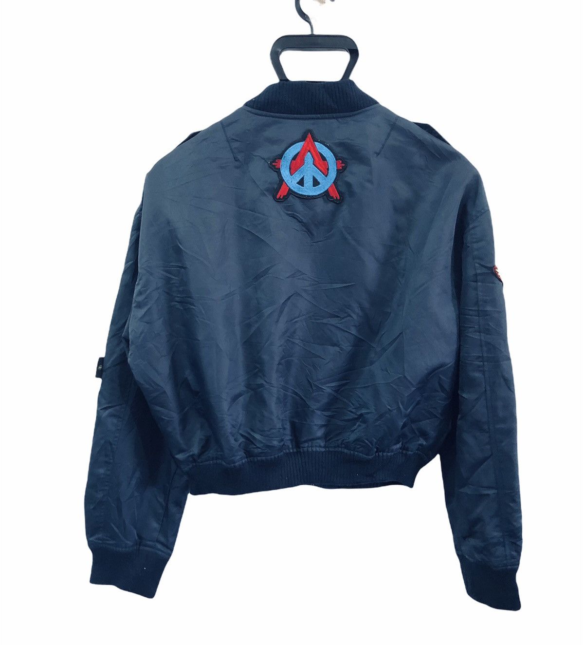Stussy Stussy Global Cropped Bomber Jacket Size US M / EU 48-50 / 2 - 4 Thumbnail