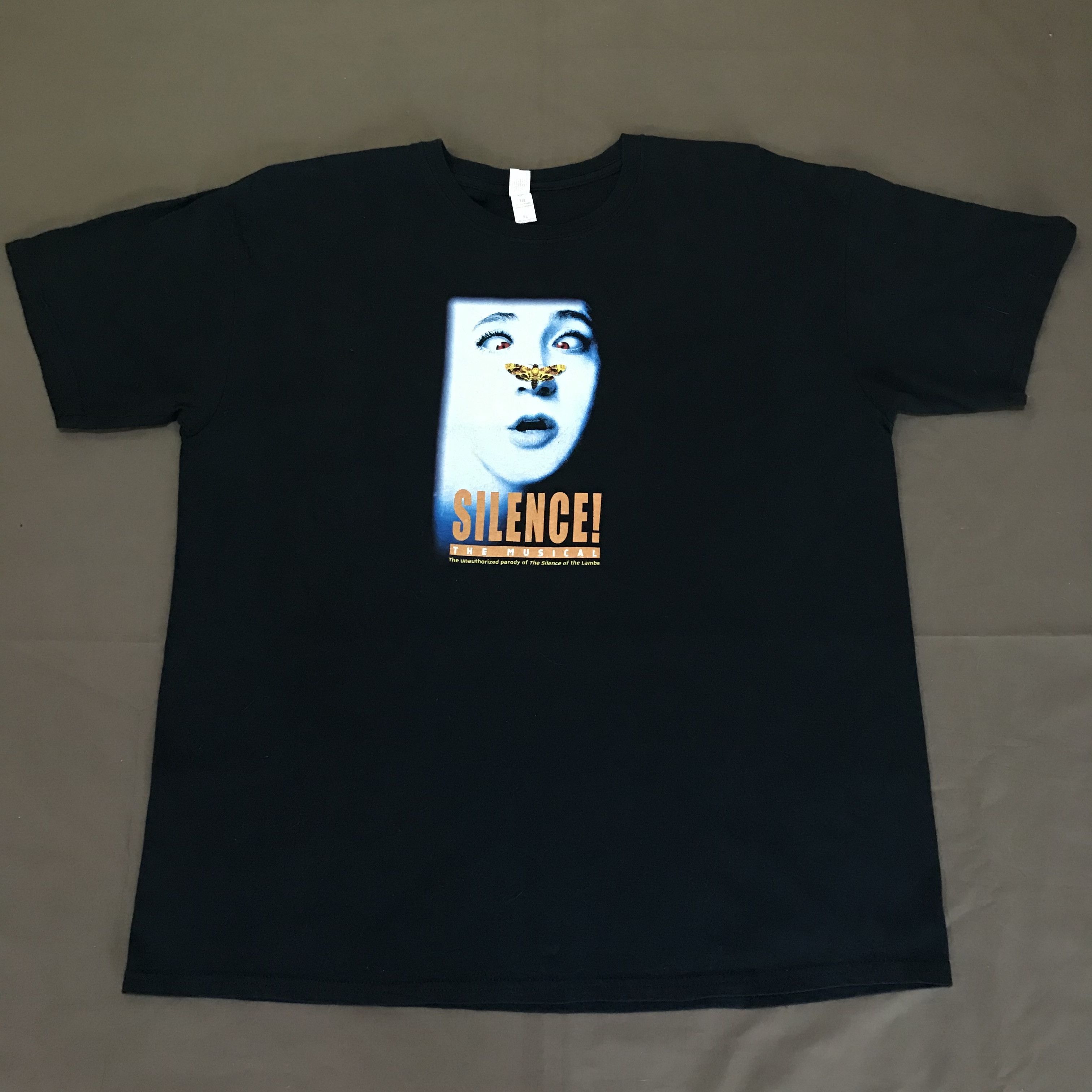 Expert Horror Y2K THE MUSICAL Silence of the Lambs Parody Graphic Tee Size US XL / EU 56 / 4 - 1 Thumbnail