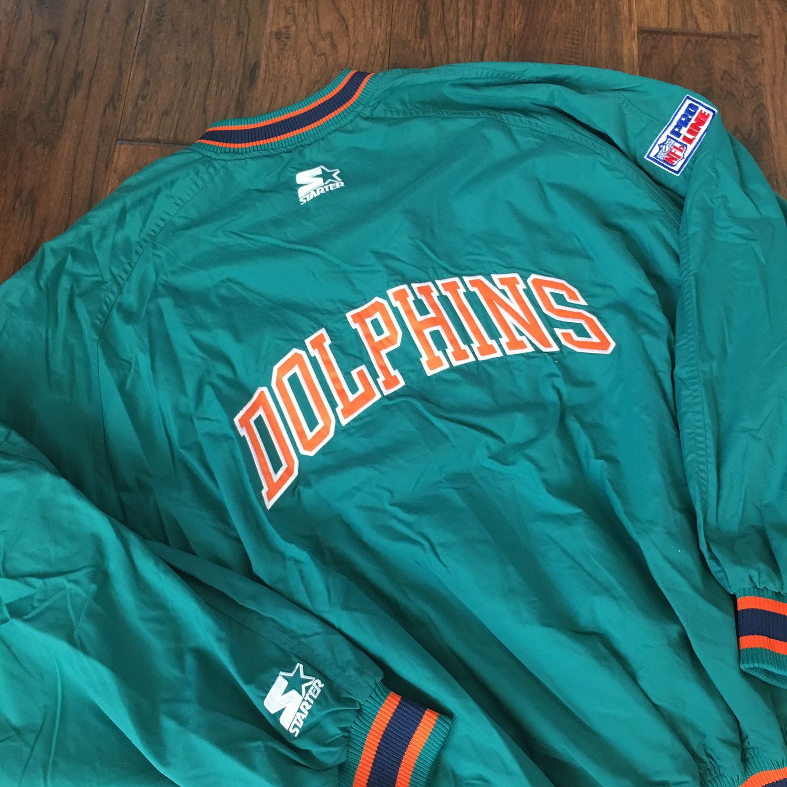 Casquette Vintage Starter Miami Dolphins - Cuir, Snapback, NFL, Football Américain