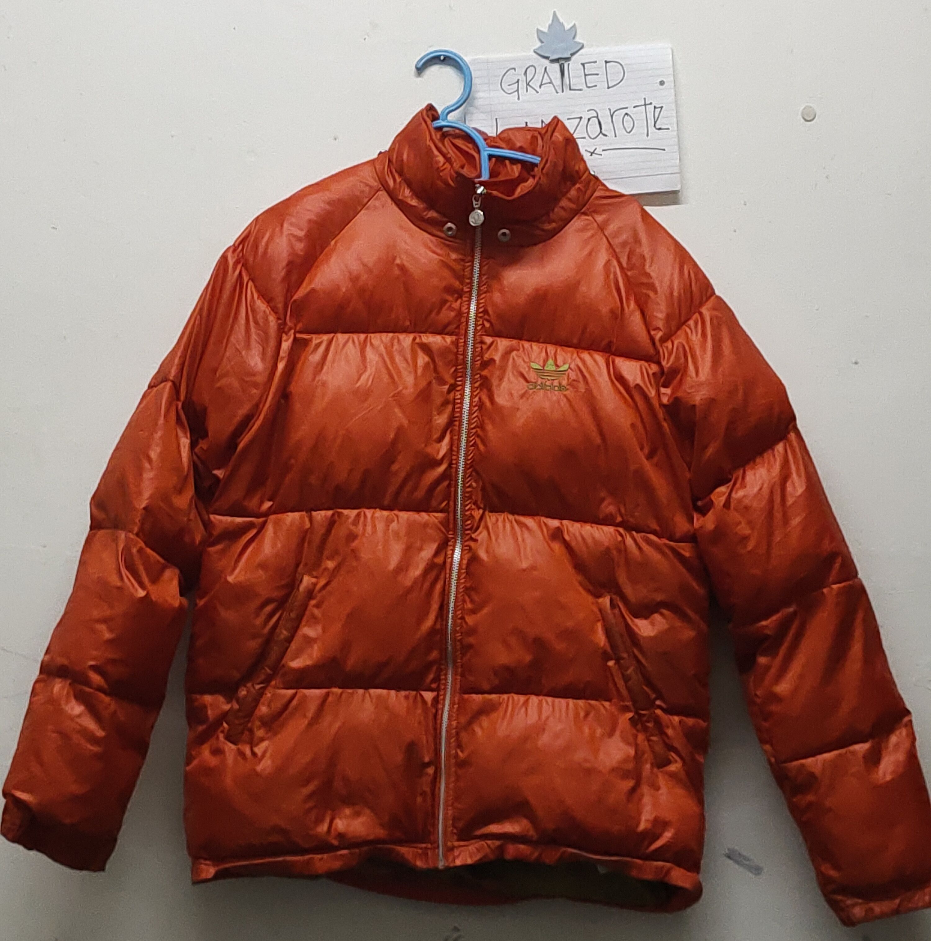 Adidas puffer jacket x adidas trefoils x vintage Size US M / EU 48-50 / 2 - 1 Thumbnail