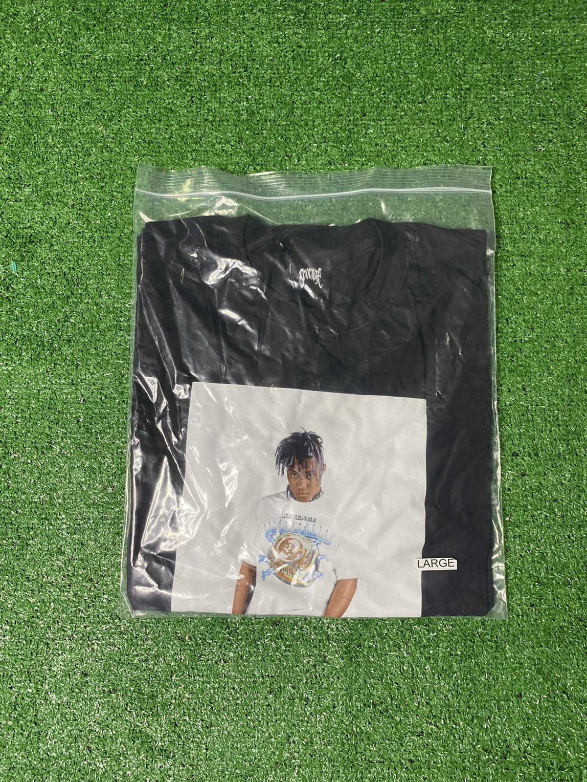 REVENGE JUICE WRLD PHOTO TEE BLACK DS BRAND NEW