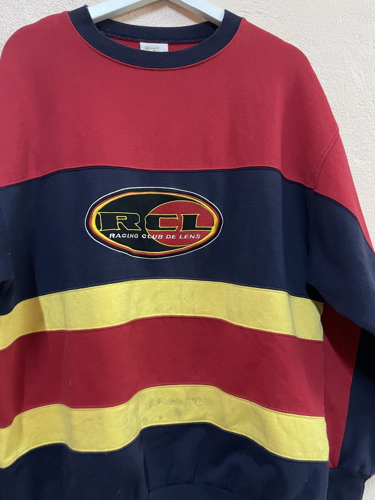 Other (Racing Club De Lens) RC Lens French Legue 1 Sweatshirt sz L Size US L / EU 52-54 / 3 - 4 Thumbnail