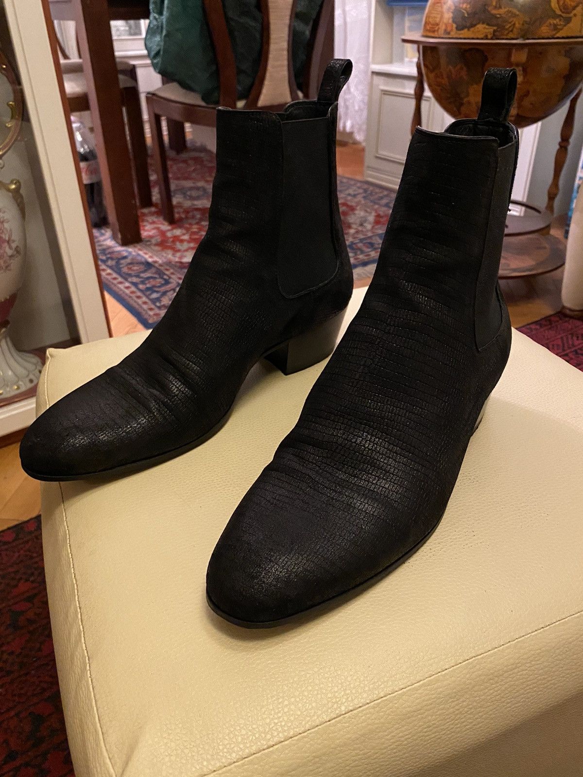 LAST DROP! Saint Laurent Paris Cole Chelsea Boots display picture 1
