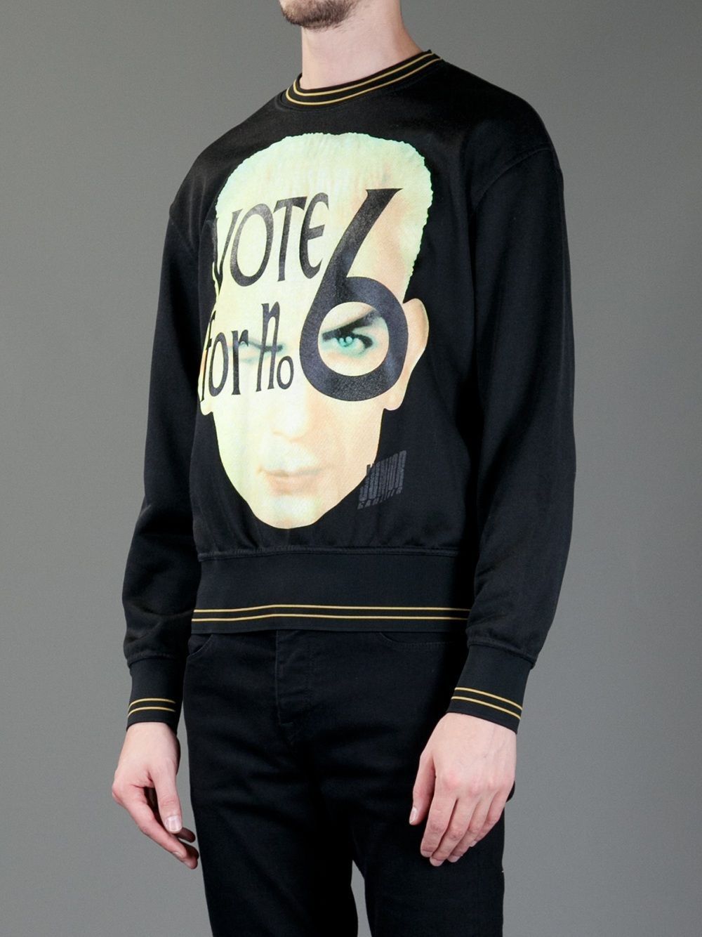 Jean Paul Gaultier AW1991 GAULTIER Vote for no 6 sweater Marcelo Burlon Size US M / EU 48-50 / 2 - 12 Thumbnail