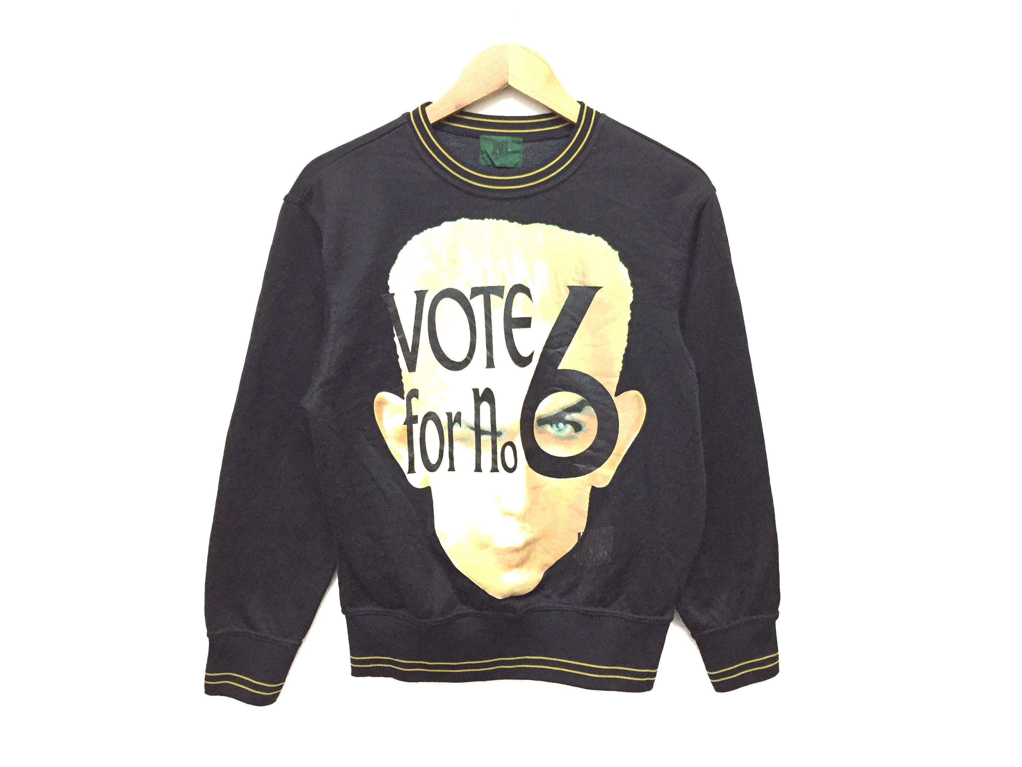 Jean Paul Gaultier AW1991 GAULTIER Vote for no 6 sweater Marcelo Burlon Size US M / EU 48-50 / 2 - 4 Thumbnail
