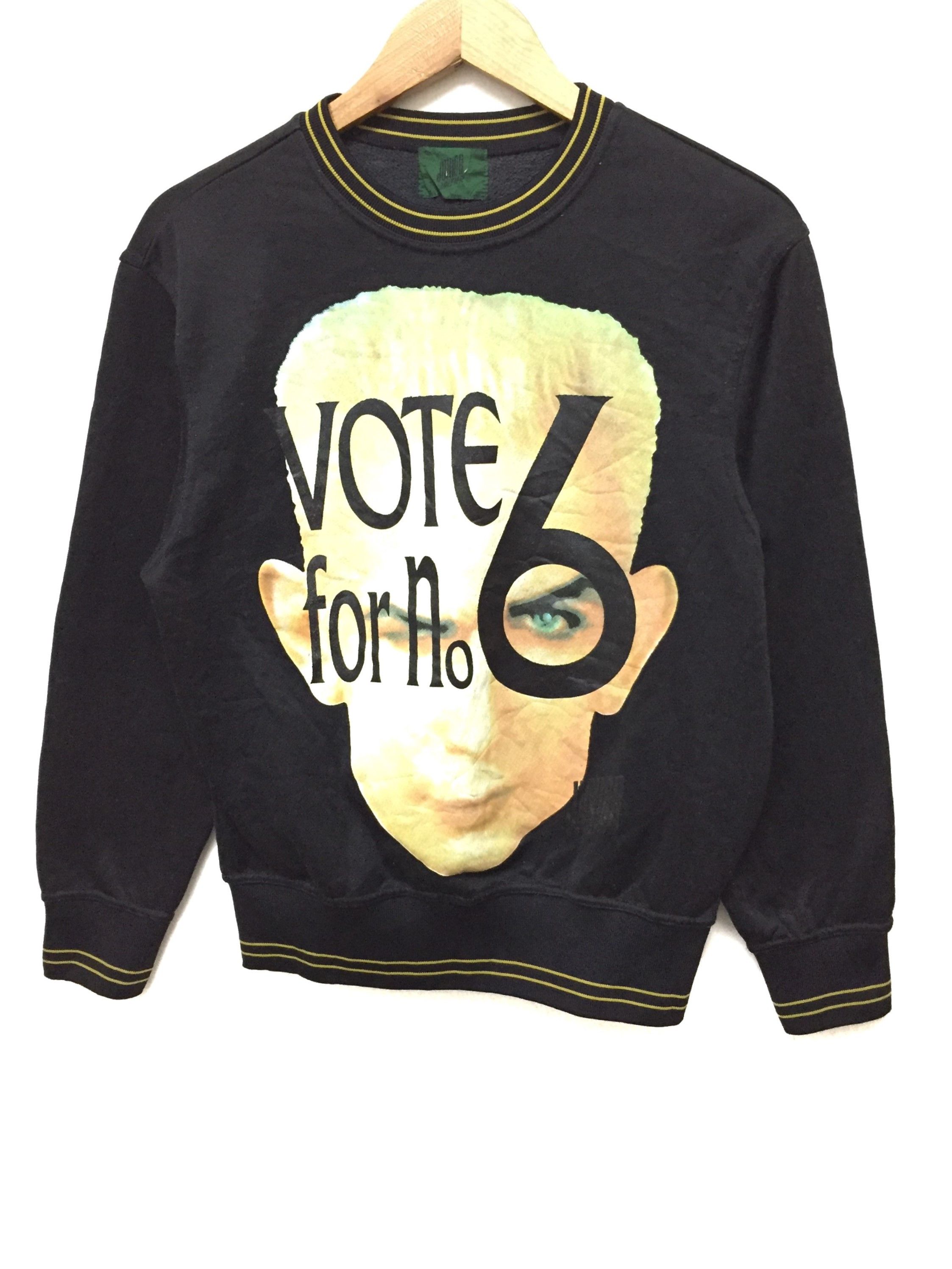 Jean Paul Gaultier AW1991 GAULTIER Vote for no 6 sweater Marcelo Burlon Size US M / EU 48-50 / 2 - 3 Thumbnail