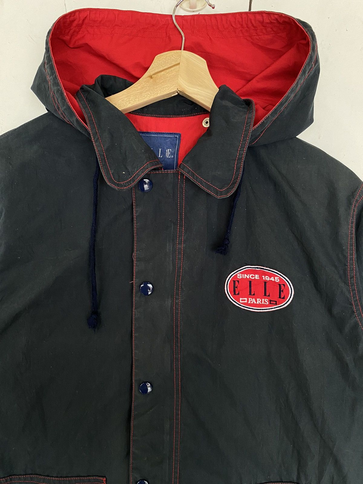 Designer Vintage ELLE PARIS HOMME Windbreaker Coach Jacket Size US M / EU 48-50 / 2 - 3 Thumbnail
