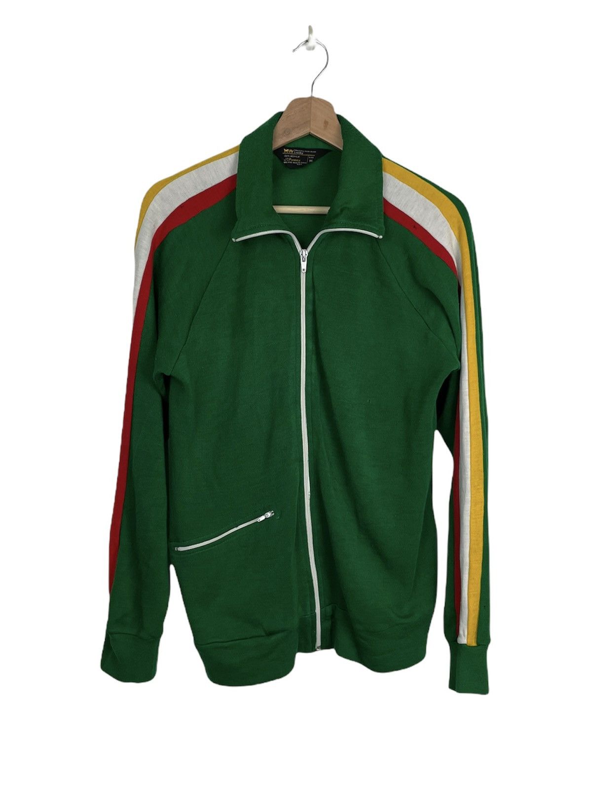 JCPenney × Vintage VINTAGE 70s / 80s JC PENNEY ROC ZIPPER TRACKTOP Size US M / EU 48-50 / 2 - 1 Thumbnail