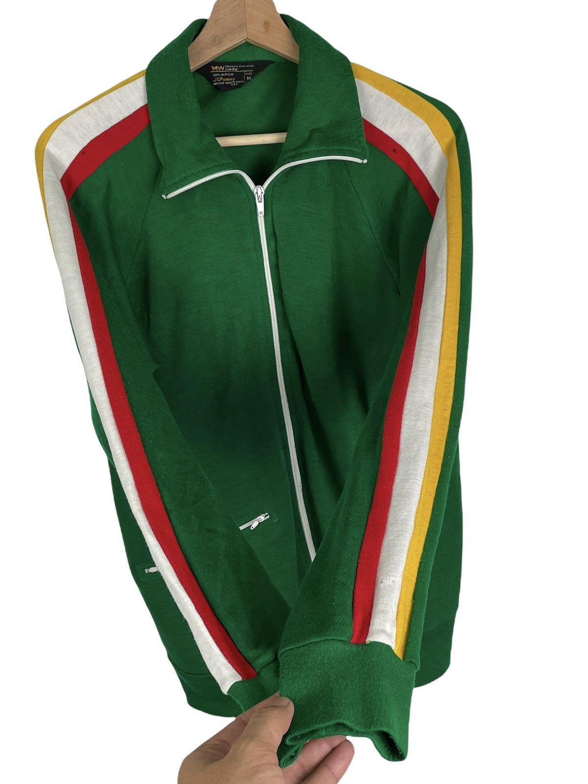 JCPenney × Vintage VINTAGE 70s / 80s JC PENNEY ROC ZIPPER TRACKTOP Size US M / EU 48-50 / 2 - 11 Thumbnail