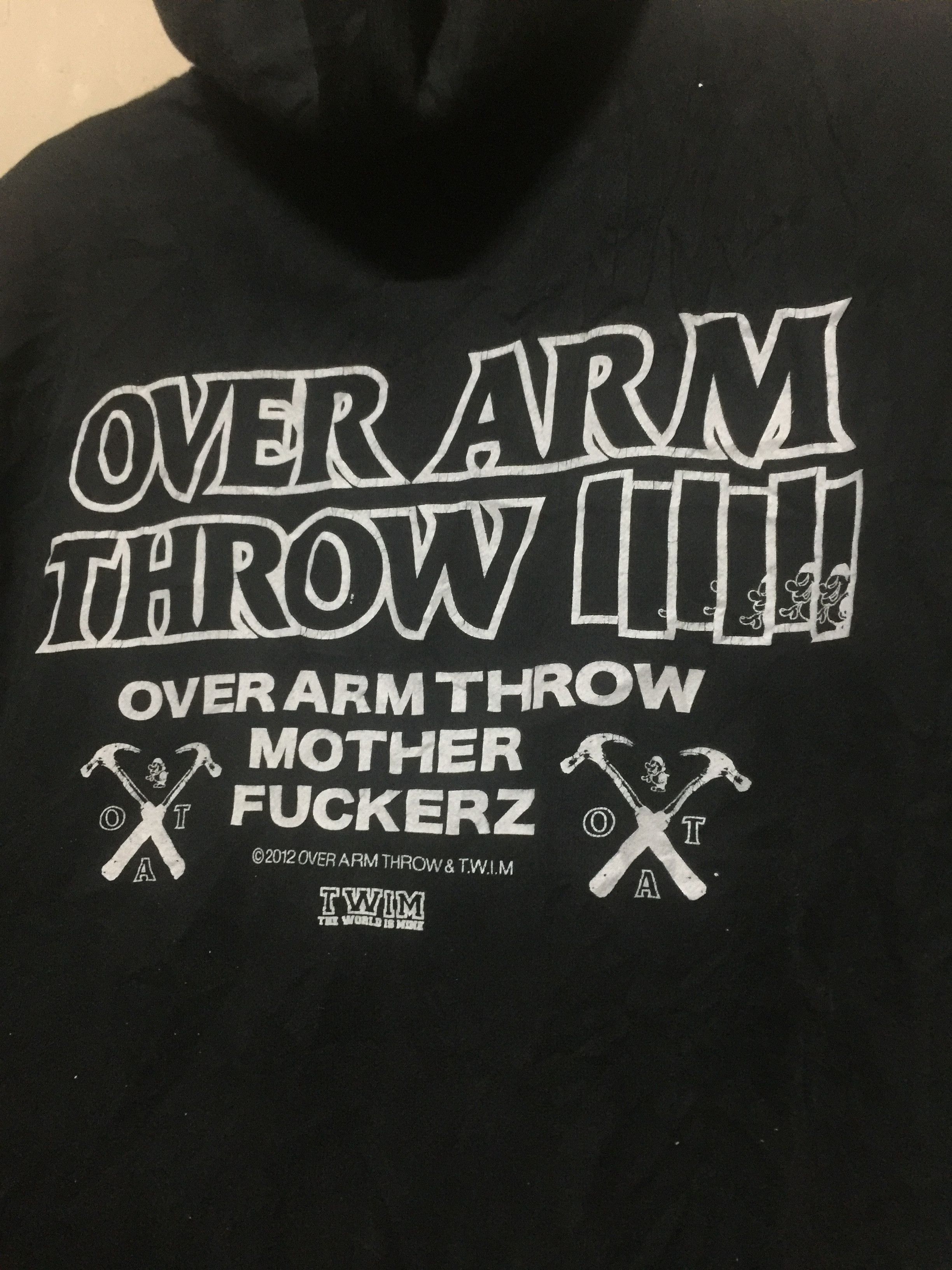 Band Tees × If Six Was Nine × Japanese Brand Over Arm Throw Japanese Rock Band Zipper Hoodie Size US M / EU 48-50 / 2 - 3 Thumbnail