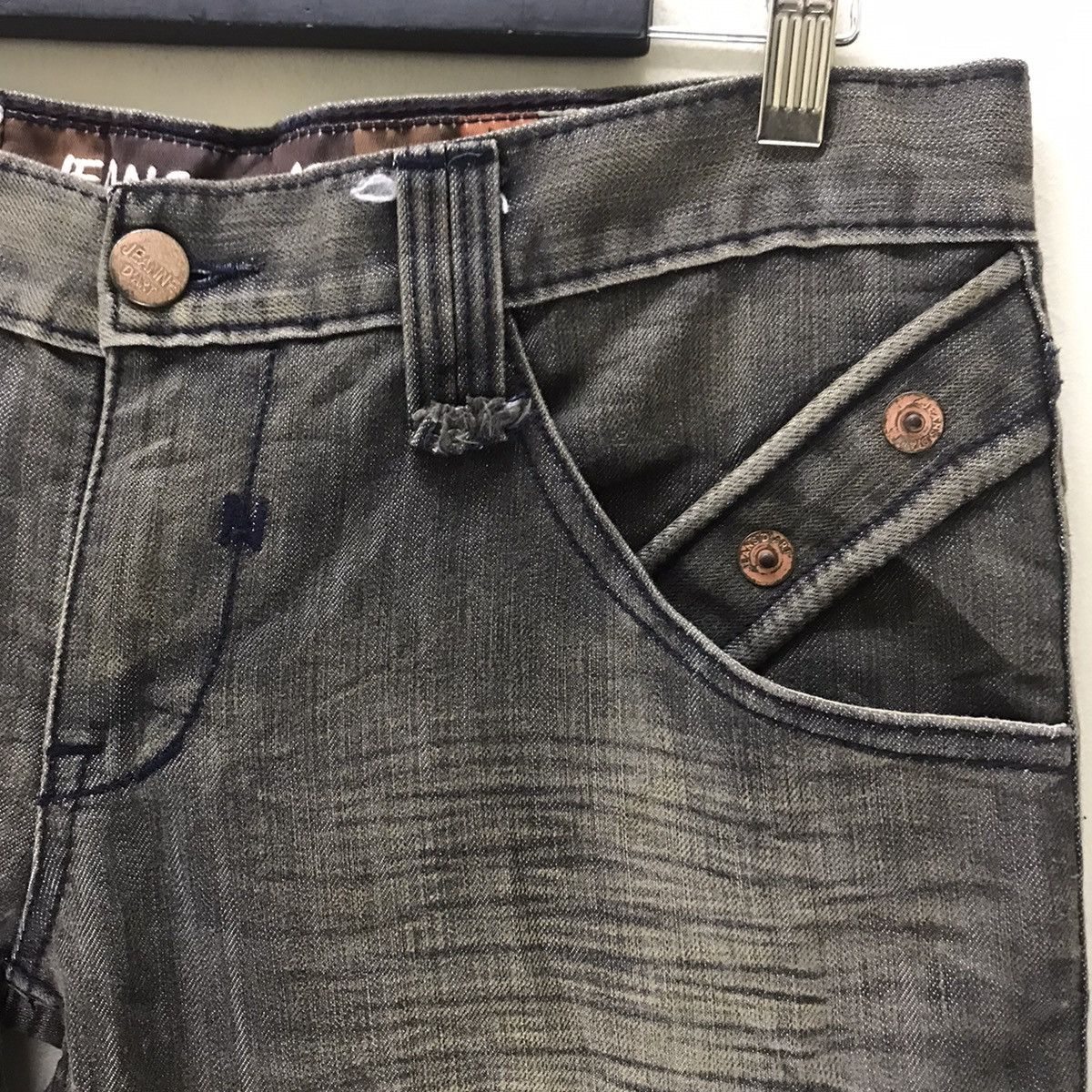 Japanese Brand Japanese Jeans De Art Denim Flare Jeans Patches Size US 35 - 5 Thumbnail