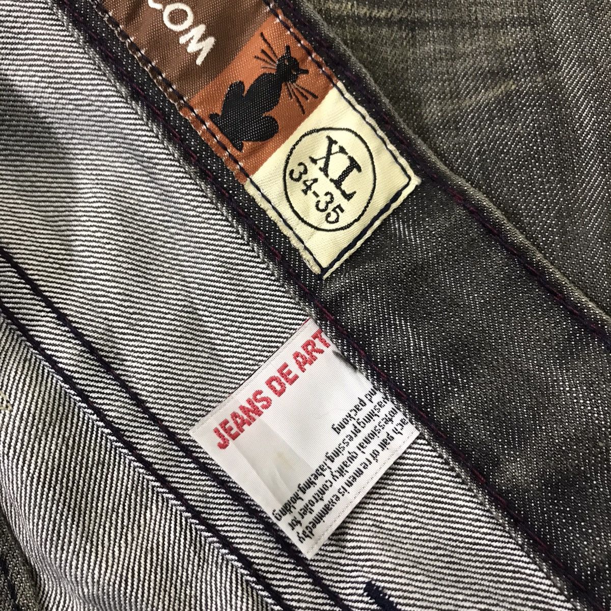 Japanese Brand Japanese Jeans De Art Denim Flare Jeans Patches Size US 35 - 20 Thumbnail