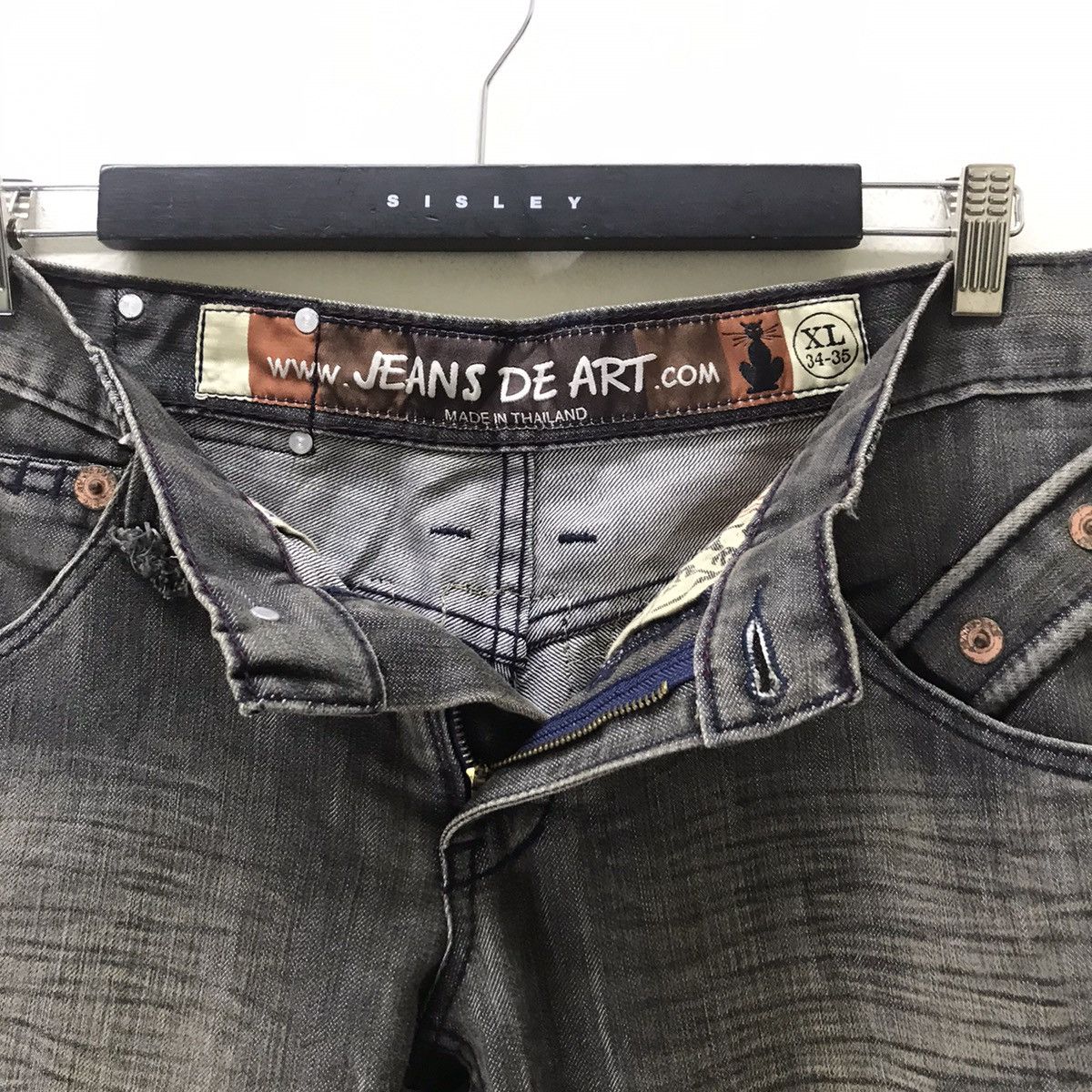 Japanese Brand Japanese Jeans De Art Denim Flare Jeans Patches Size US 35 - 19 Thumbnail
