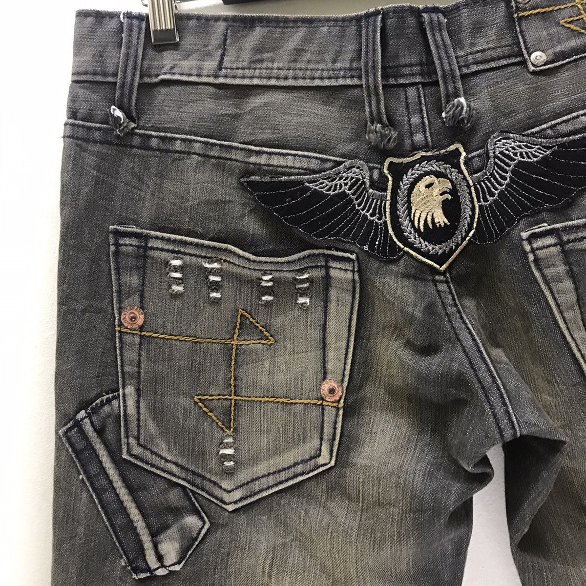 Japanese Brand Japanese Jeans De Art Denim Flare Jeans Patches Size US 35 - 13 Thumbnail