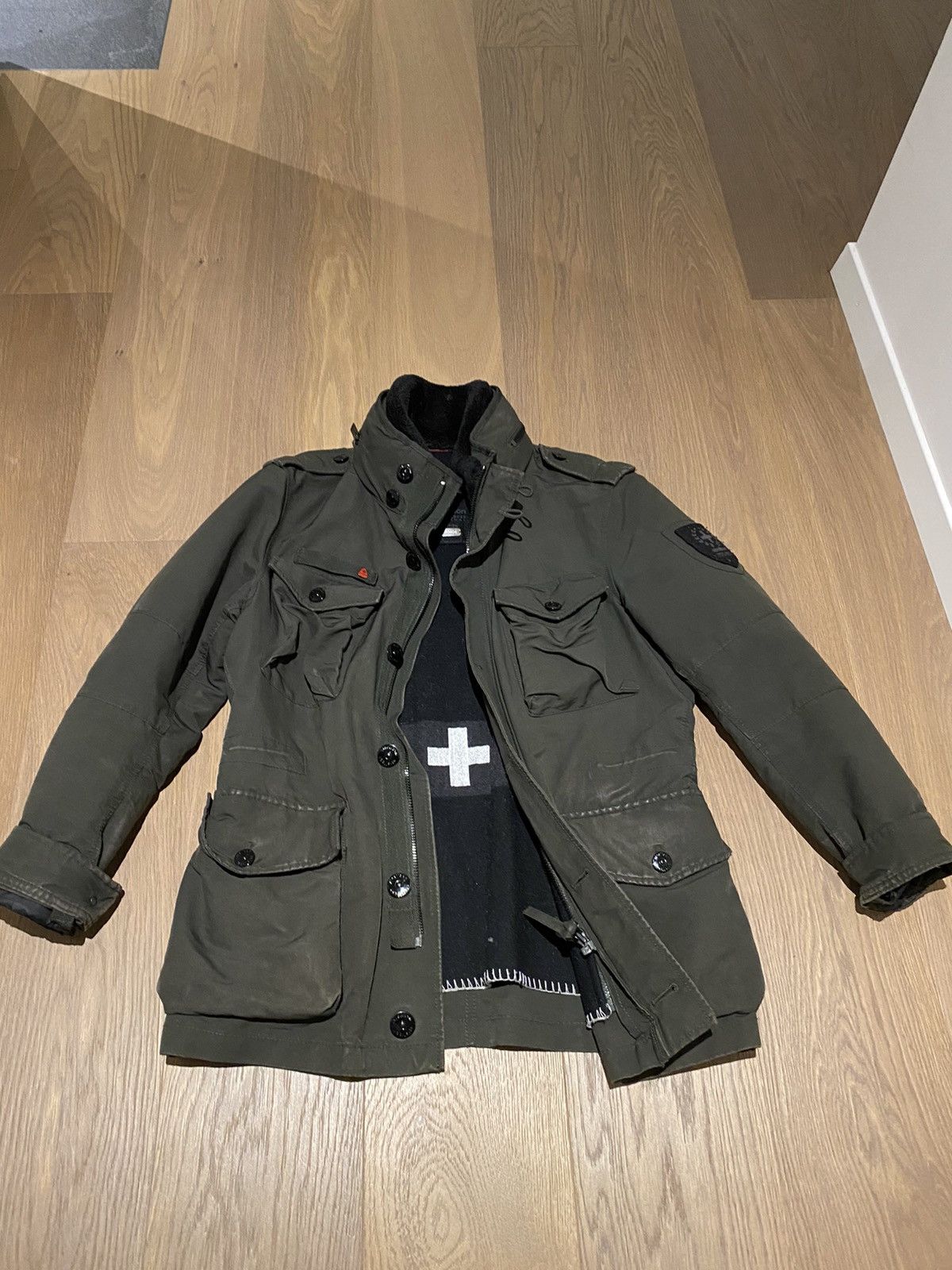 Strellson military clearance jacket