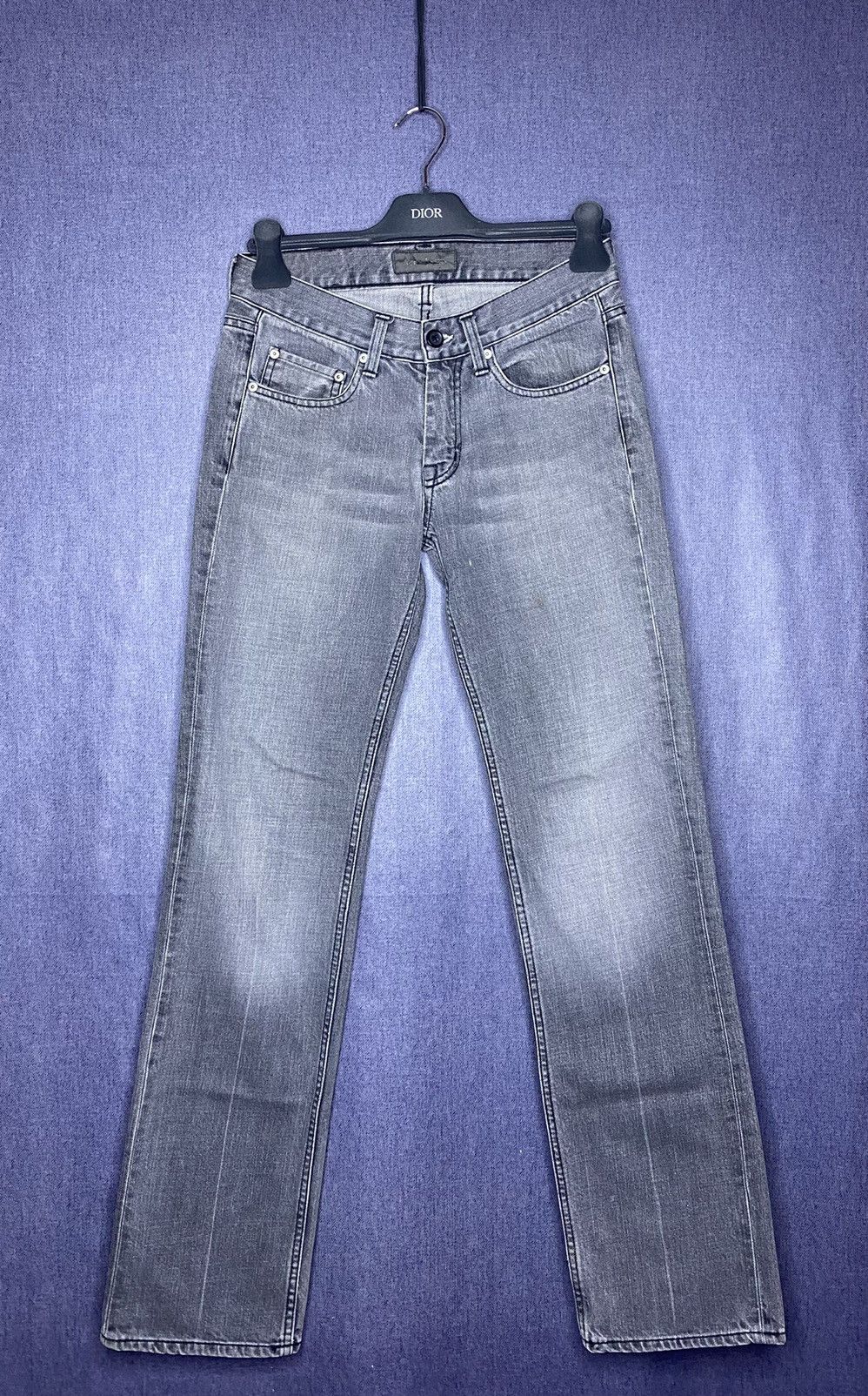 Acne Studios Acne Jeans Vintage Grey Slim Pants Size US 29 - 1 Thumbnail