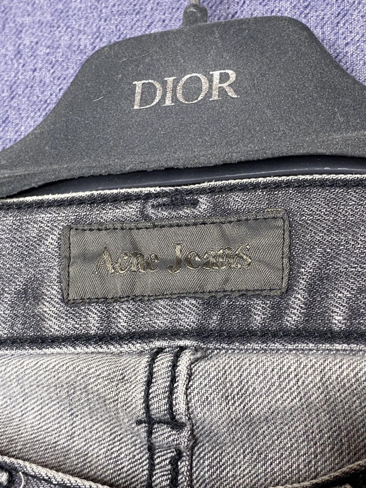 Acne Studios Acne Jeans Vintage Grey Slim Pants Size US 29 - 6 Thumbnail