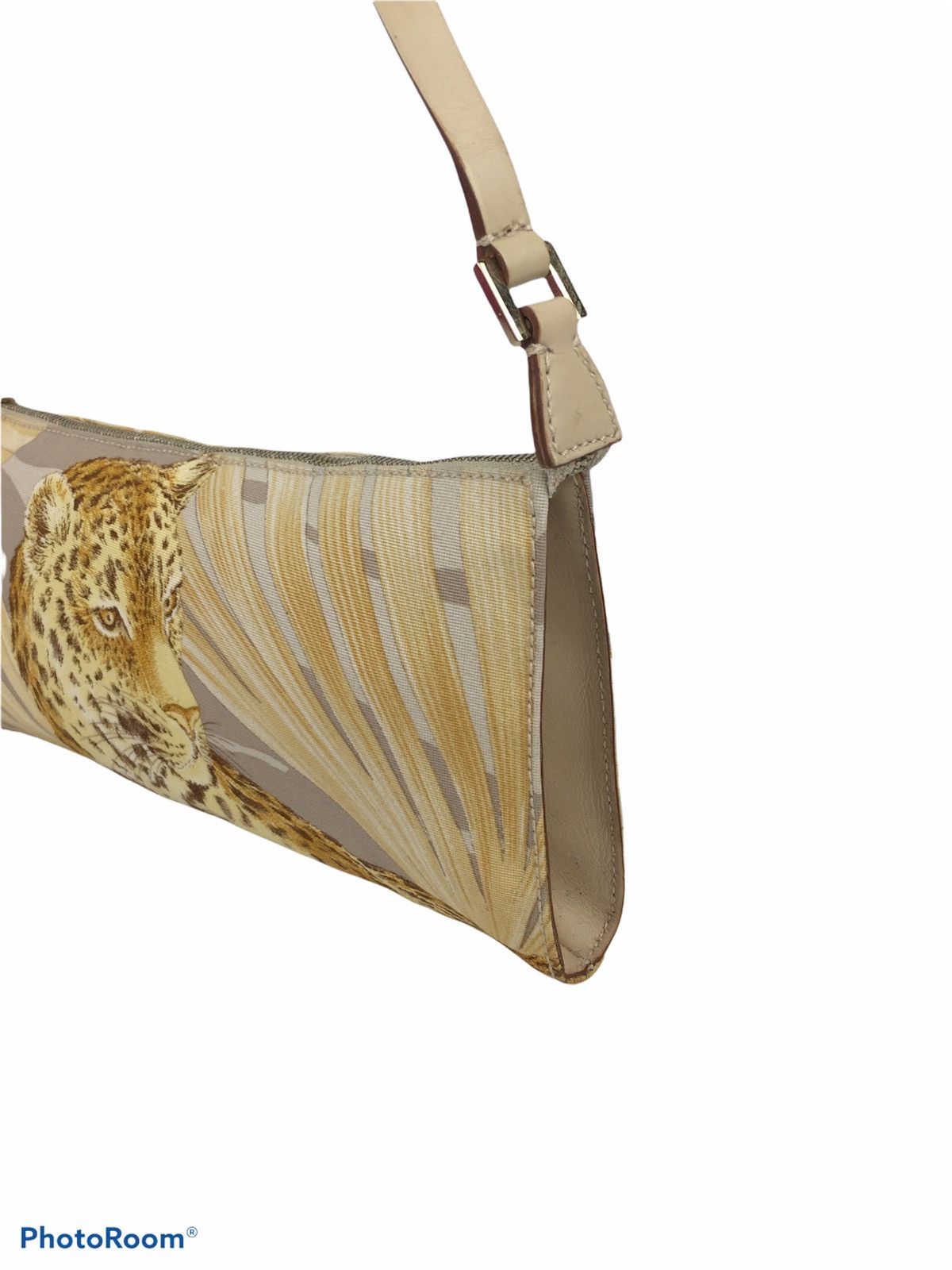 Salvatore Ferragamo Salvatore Ferragamo Cheetah Illustration Pochette Size ONE SIZE - 3 Thumbnail