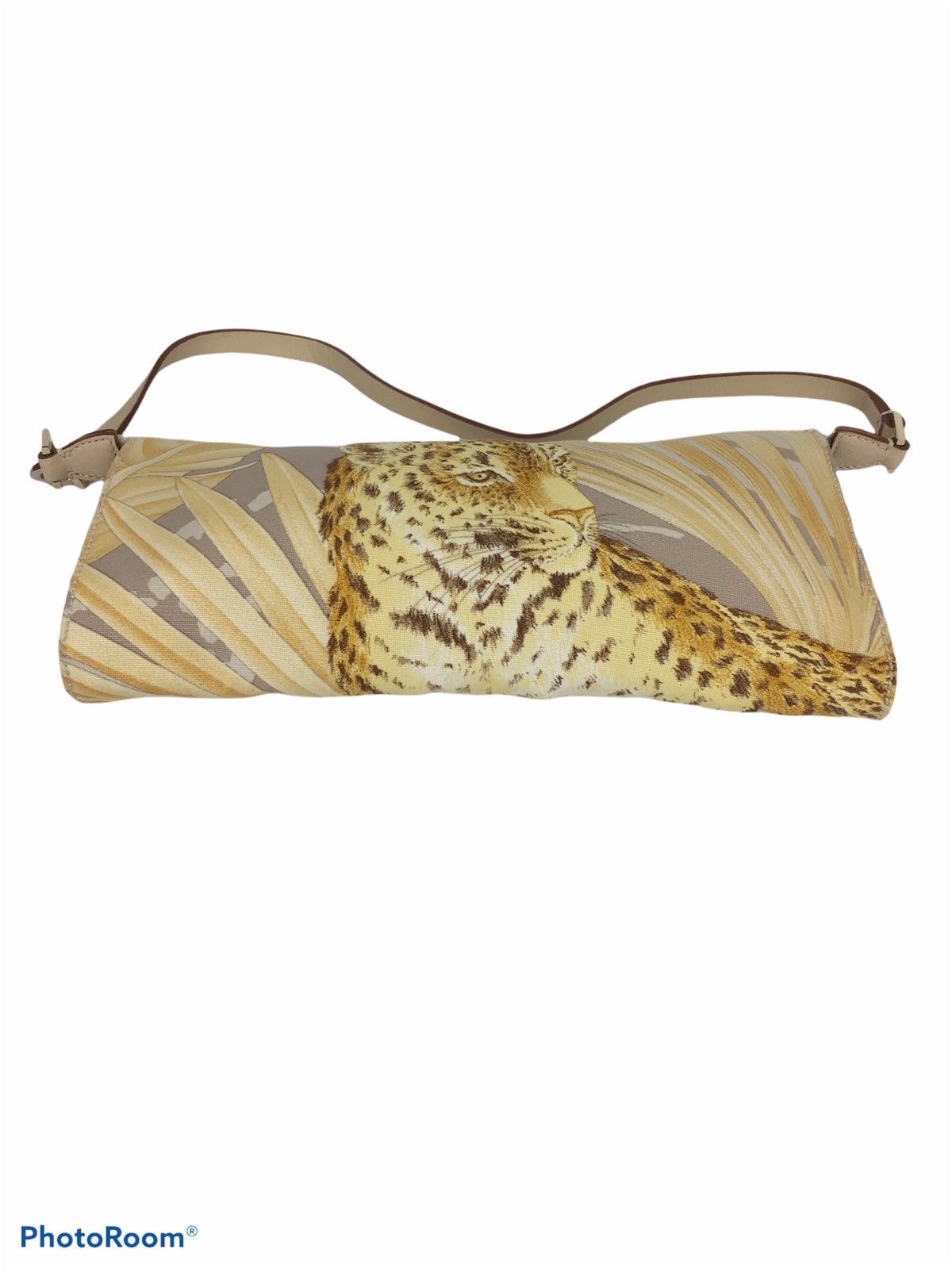 Salvatore Ferragamo Salvatore Ferragamo Cheetah Illustration Pochette Size ONE SIZE - 9 Thumbnail