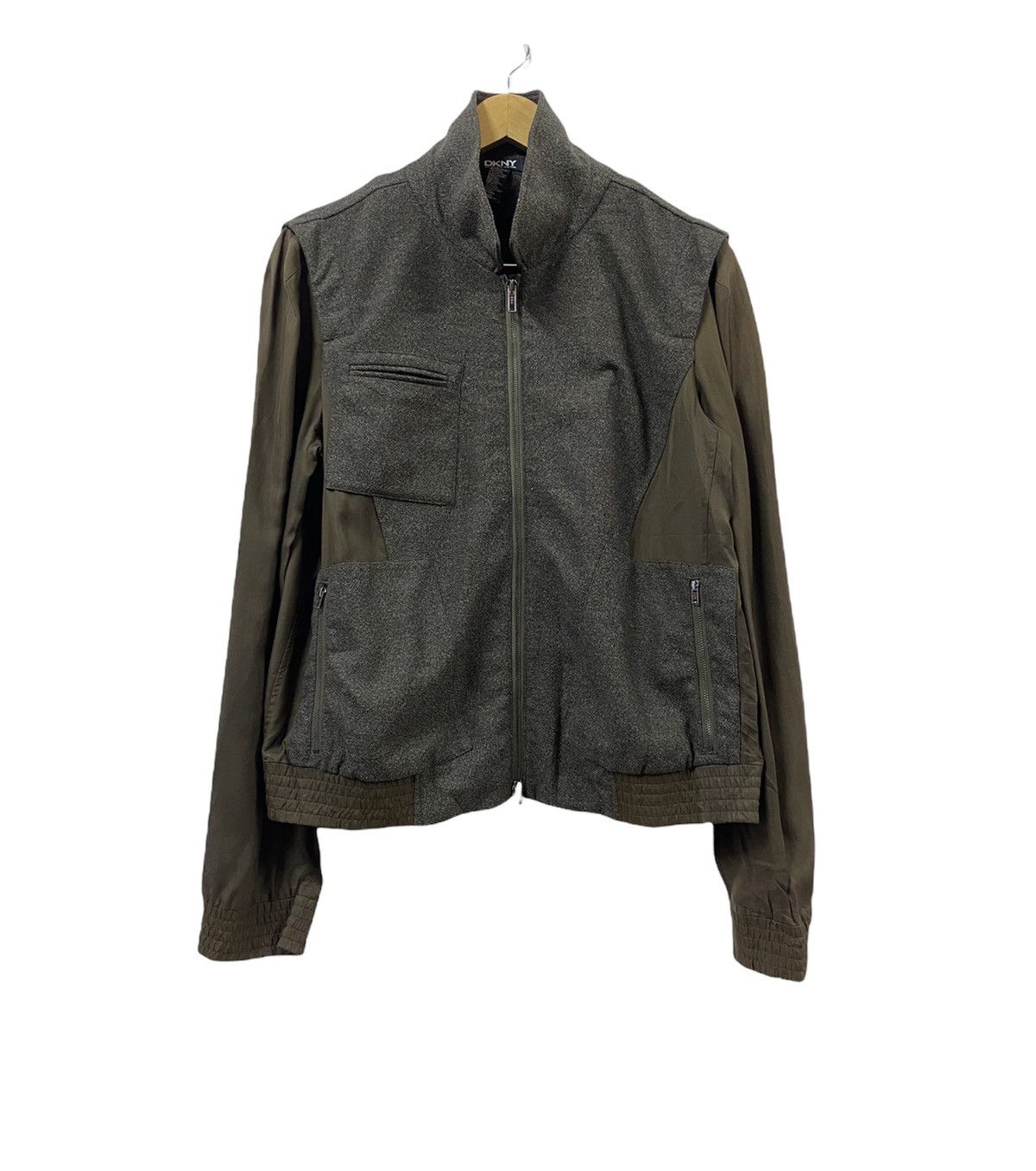 DKNY DKNY Light Zipper Jacket Size US S / EU 44-46 / 1 - 1 Thumbnail