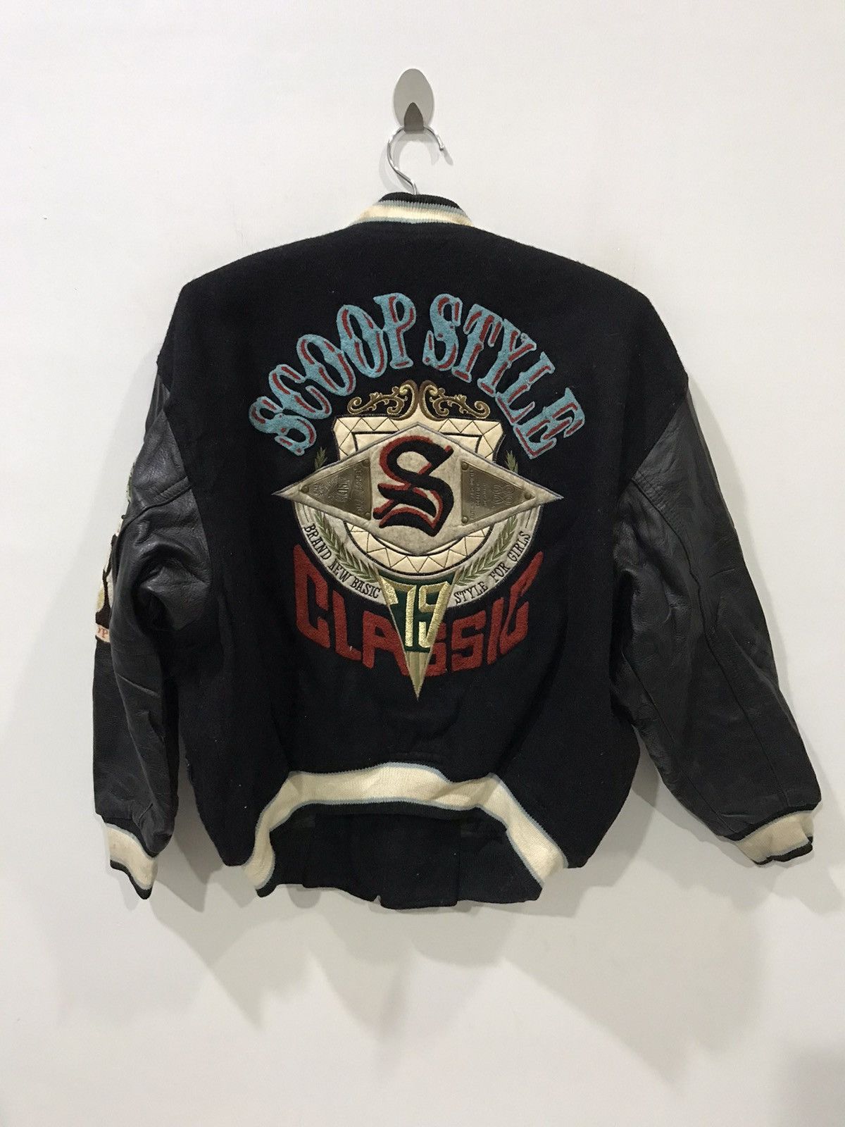 Vintage Scoop Big logo Varsity Kacket