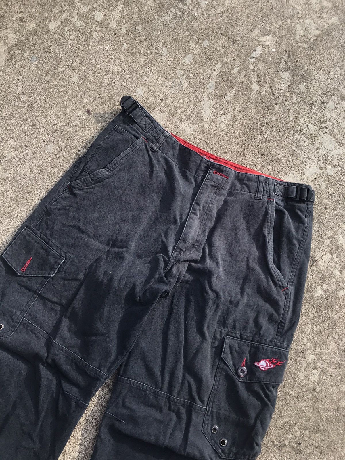 Lost Enterprises Vtg Lost Enterprises Skateboard Double Knee Cargo Pants W32 Size US 32 / EU 48 - 2 Thumbnail