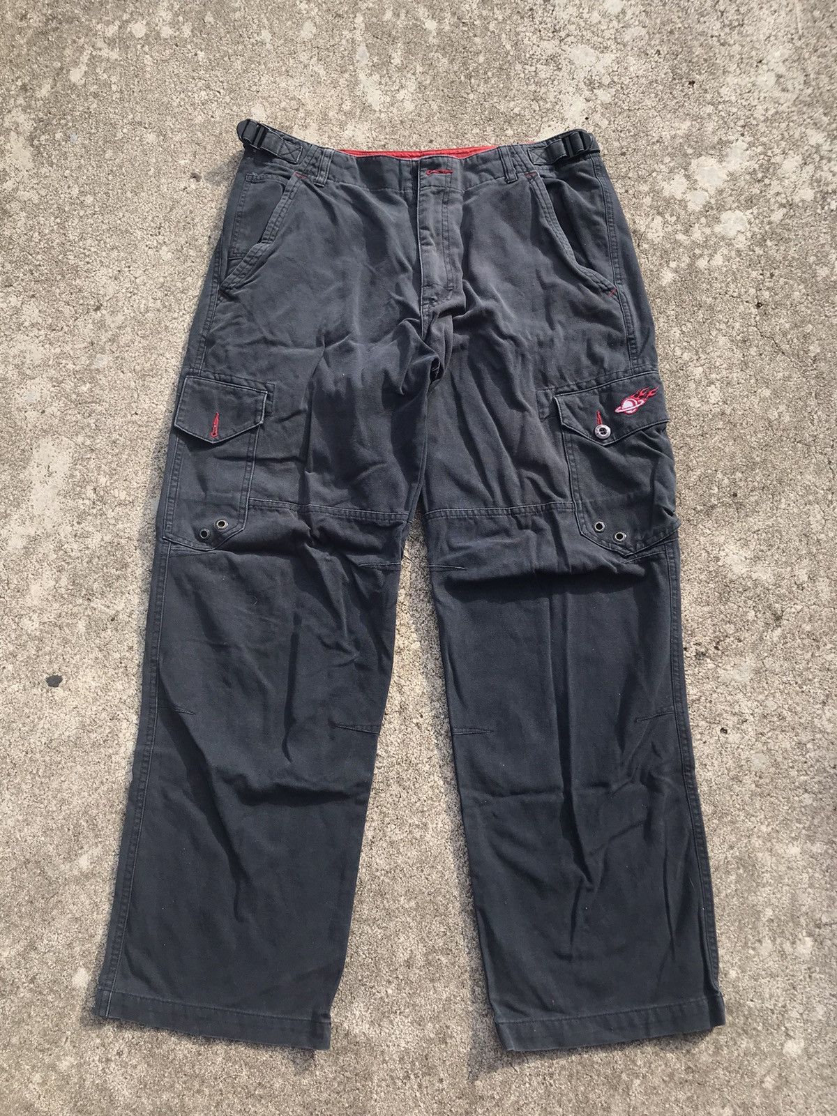 Lost Enterprises Vtg Lost Enterprises Skateboard Double Knee Cargo Pants W32 Size US 32 / EU 48 - 1 Thumbnail
